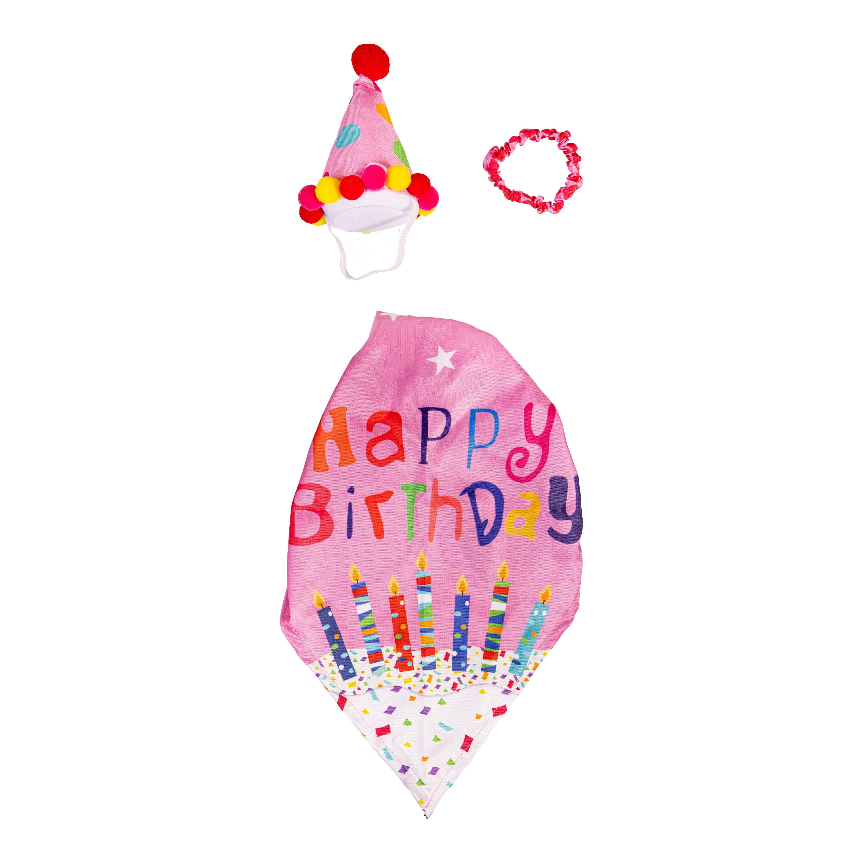 Giddy the Porch Goose Outdoor Statue with Pink Birthday Outfit, 21"H - Image 4