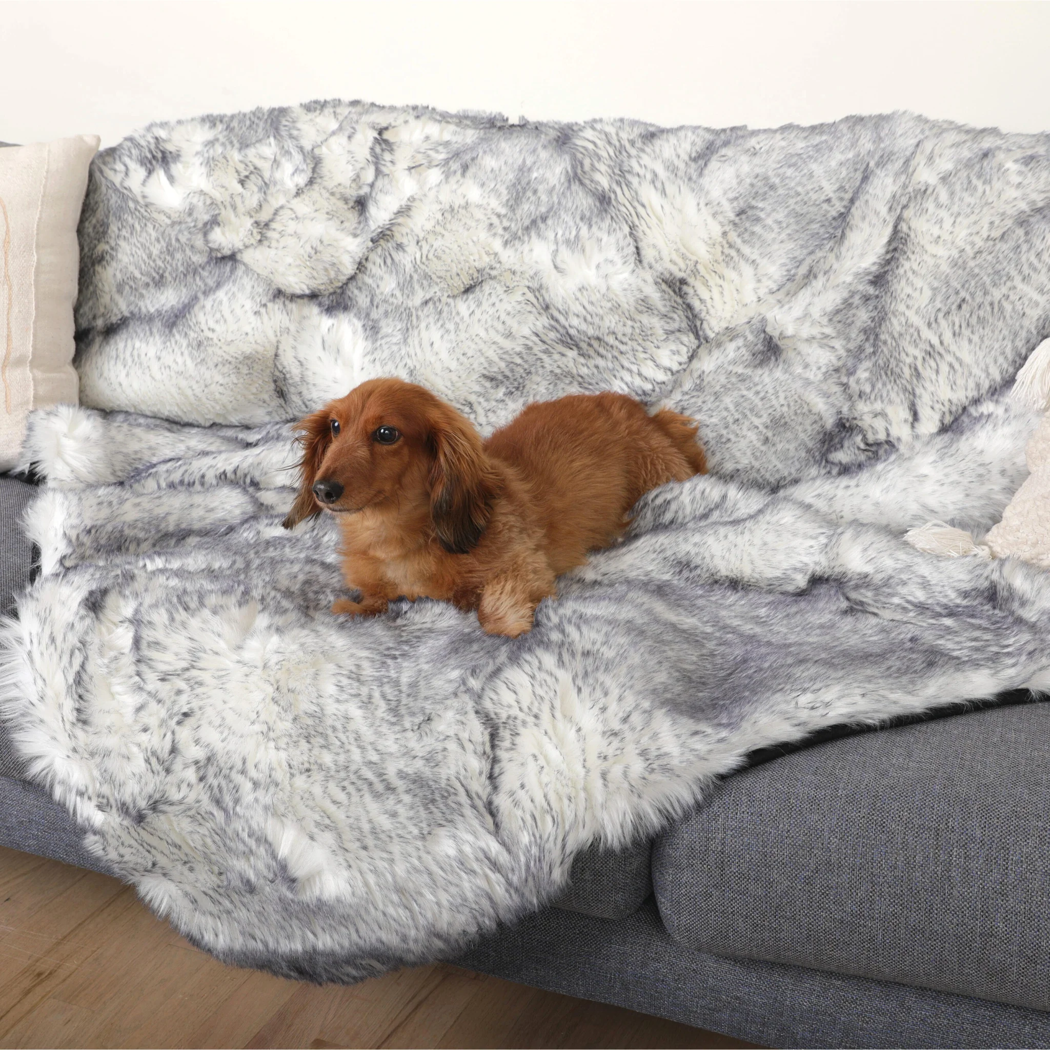 PupProtector™ Luxe Waterproof Faux Fur Blanket - Image 6