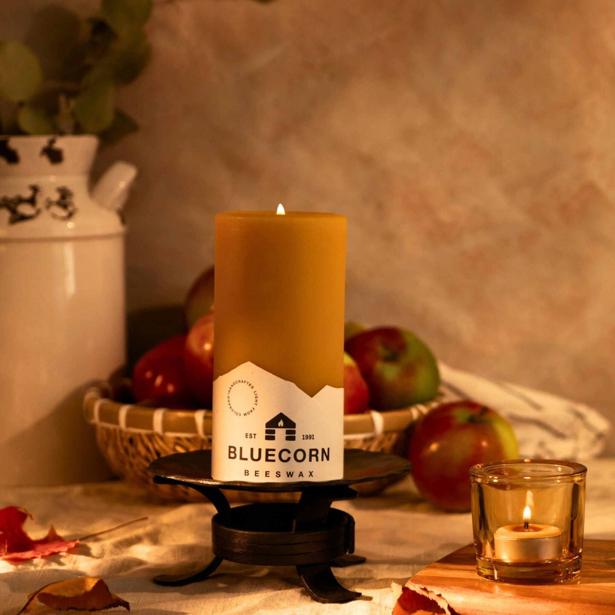 Pure Beeswax Pillar Candles - Image 26