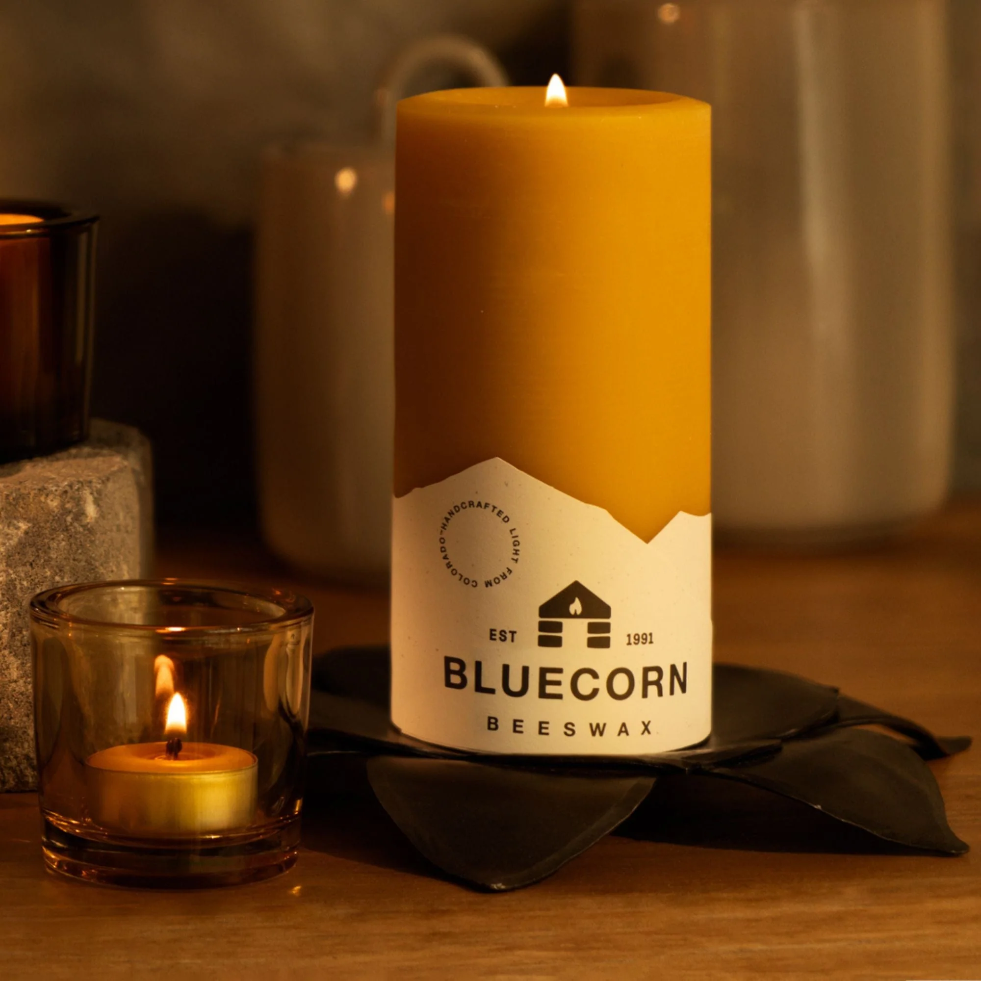 Pure Beeswax Pillar Candles - Image 29