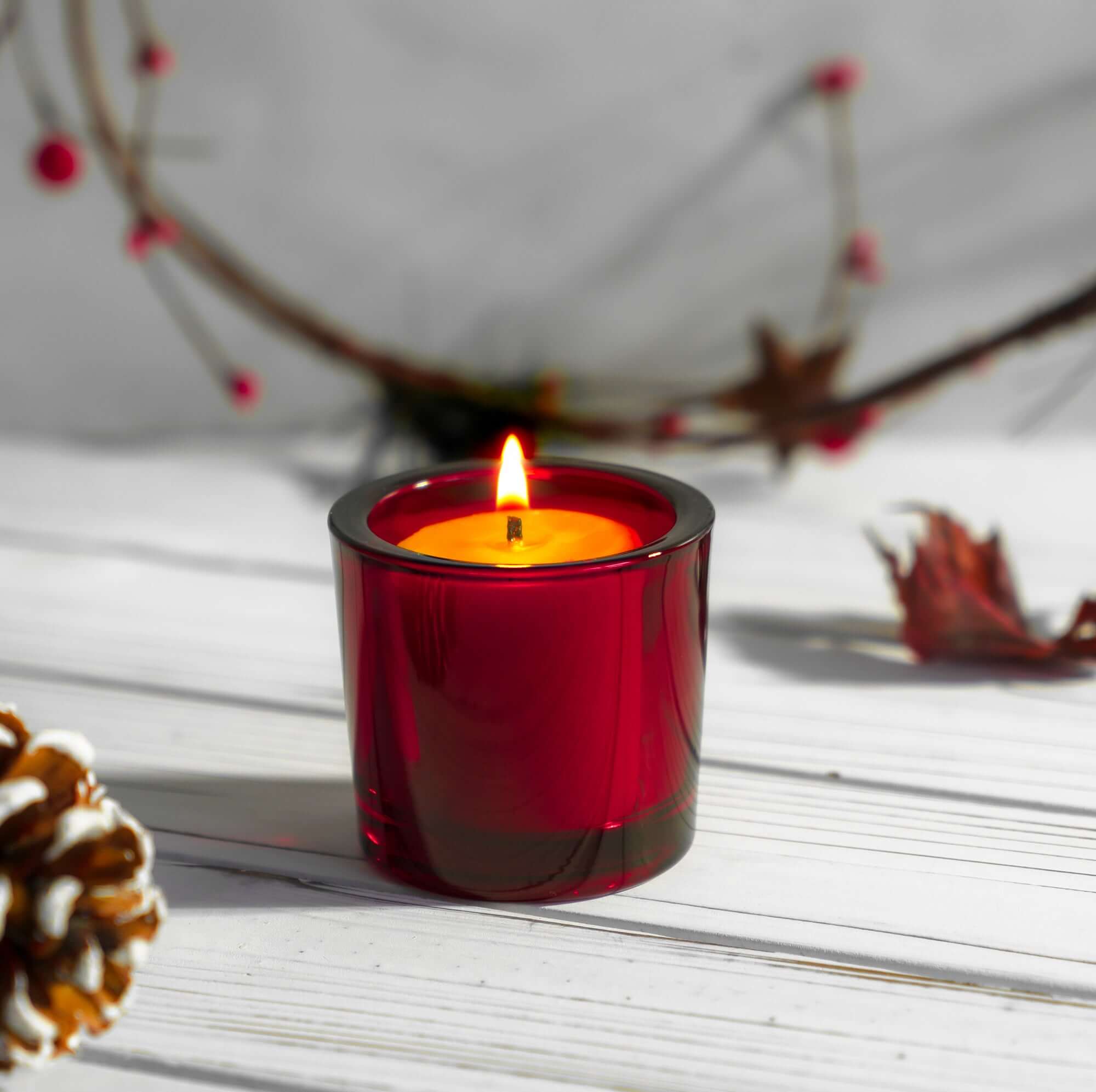 Pure Beeswax Votive Candles - Image 6
