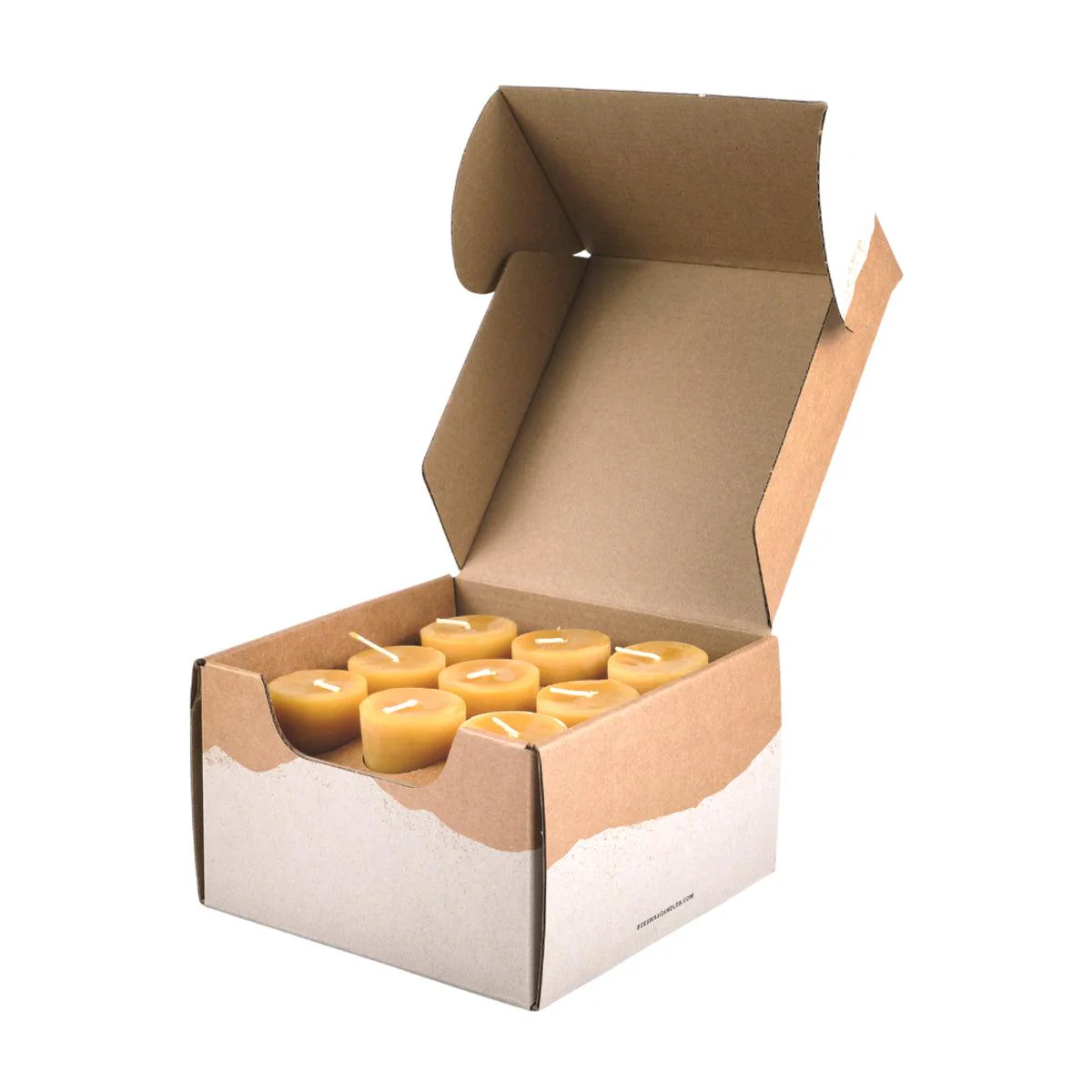 Pure Beeswax Votive Candles - Image 7