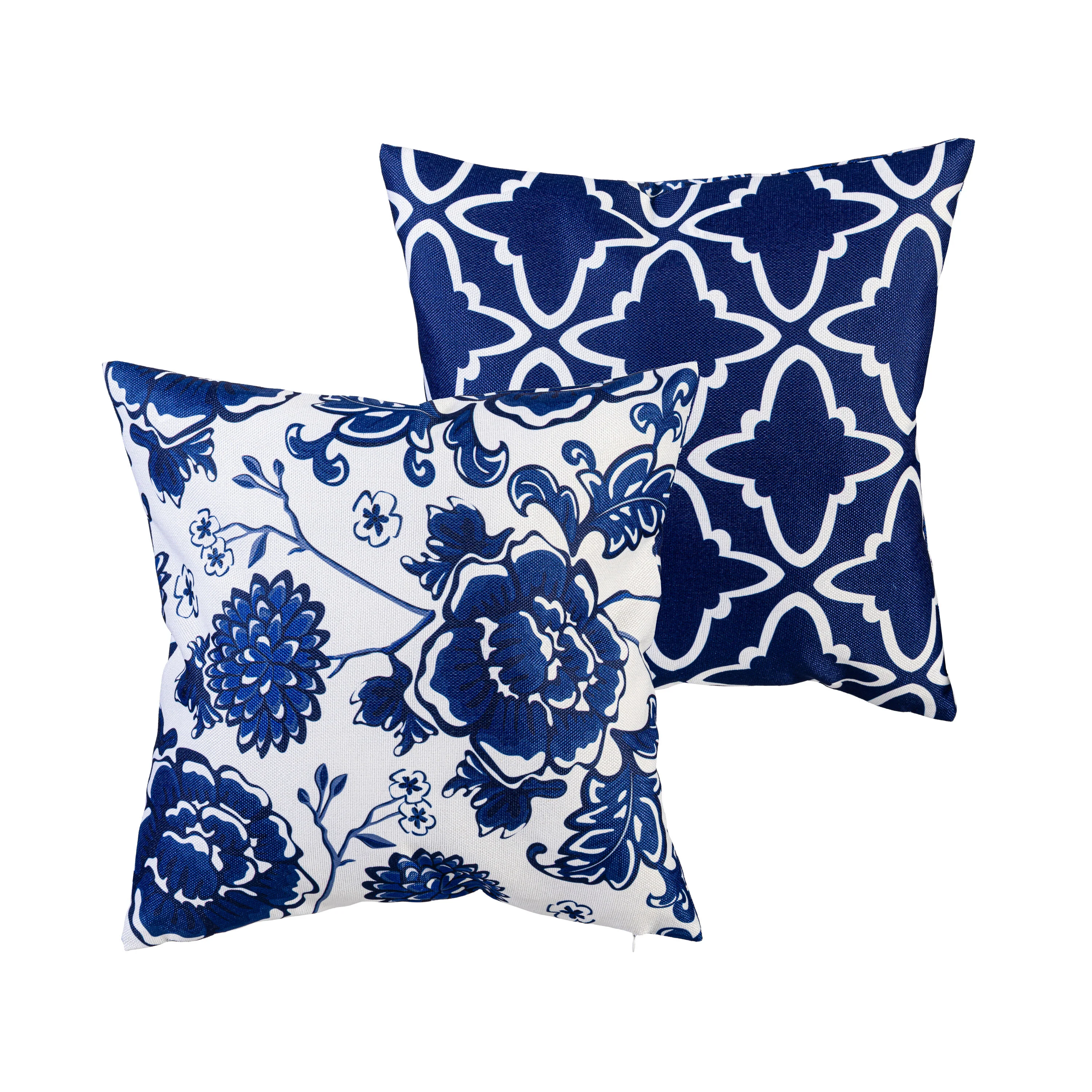 Chinoiserie Patterned Pillow Cover - Image 2