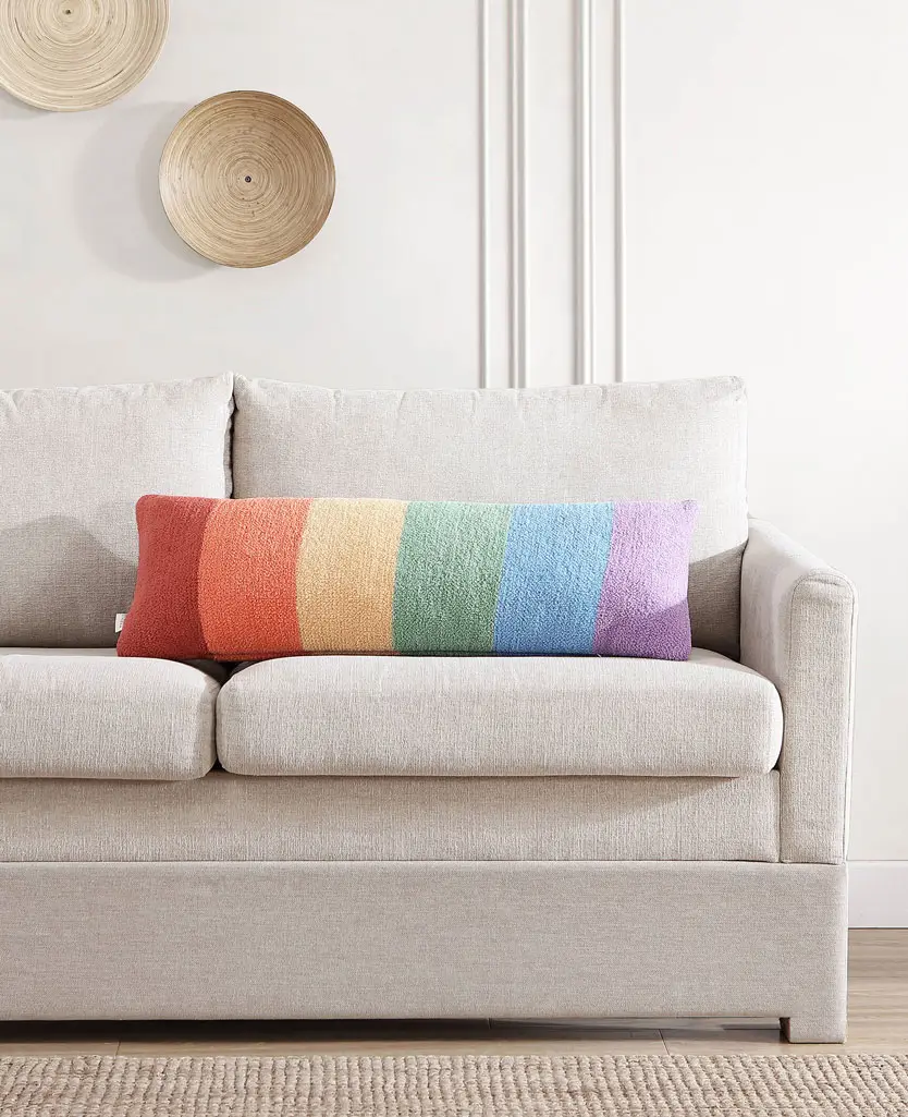 Rainbow Lumbar Pillow - Image 4
