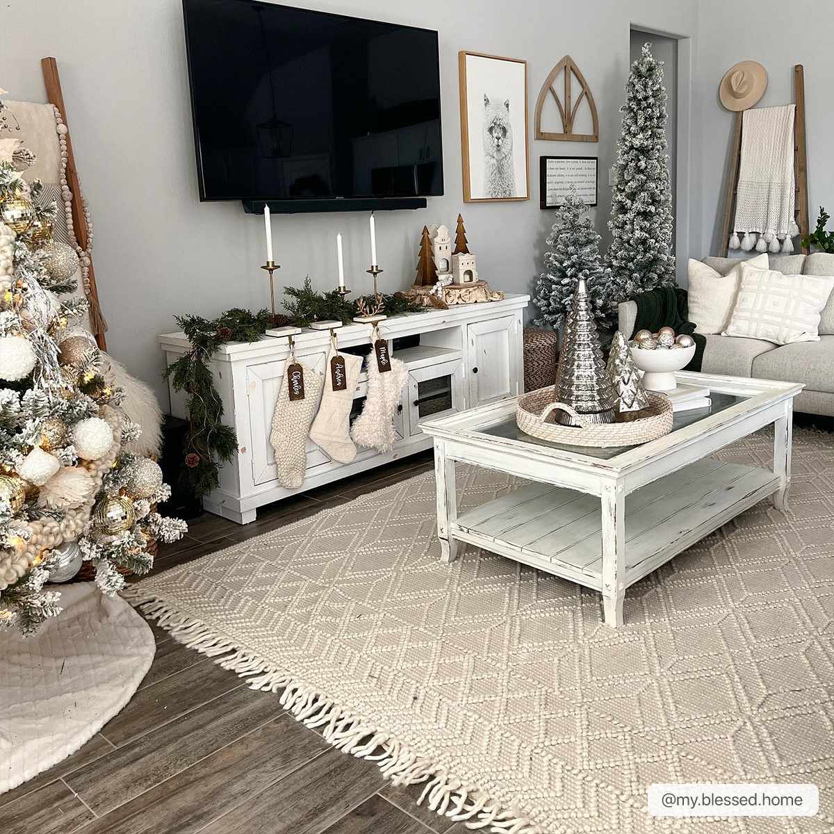 Ramsbury Beige Area Rug - Image 2
