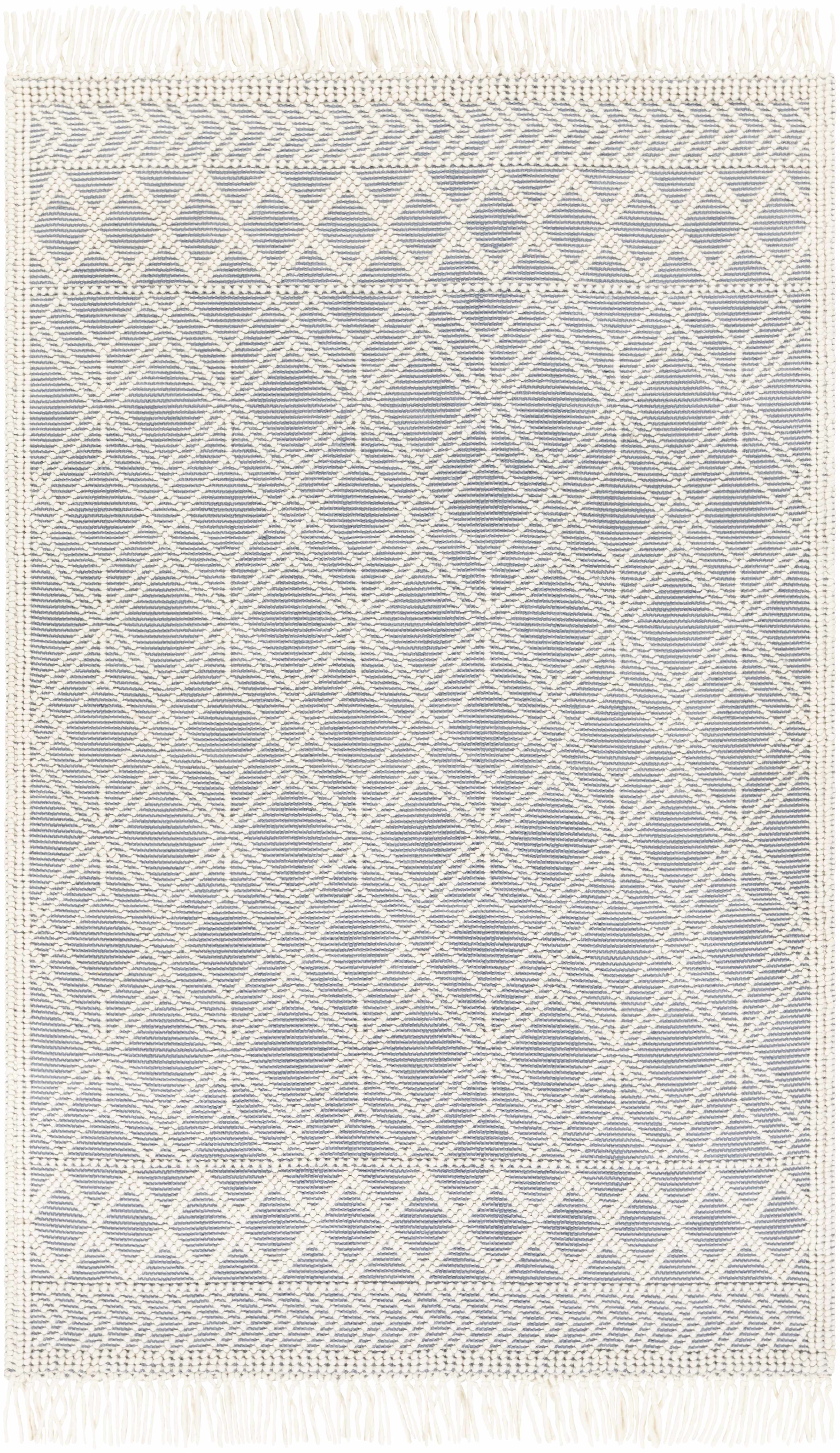 Ramsbury Ivory & Blue Area Rug - Image 8