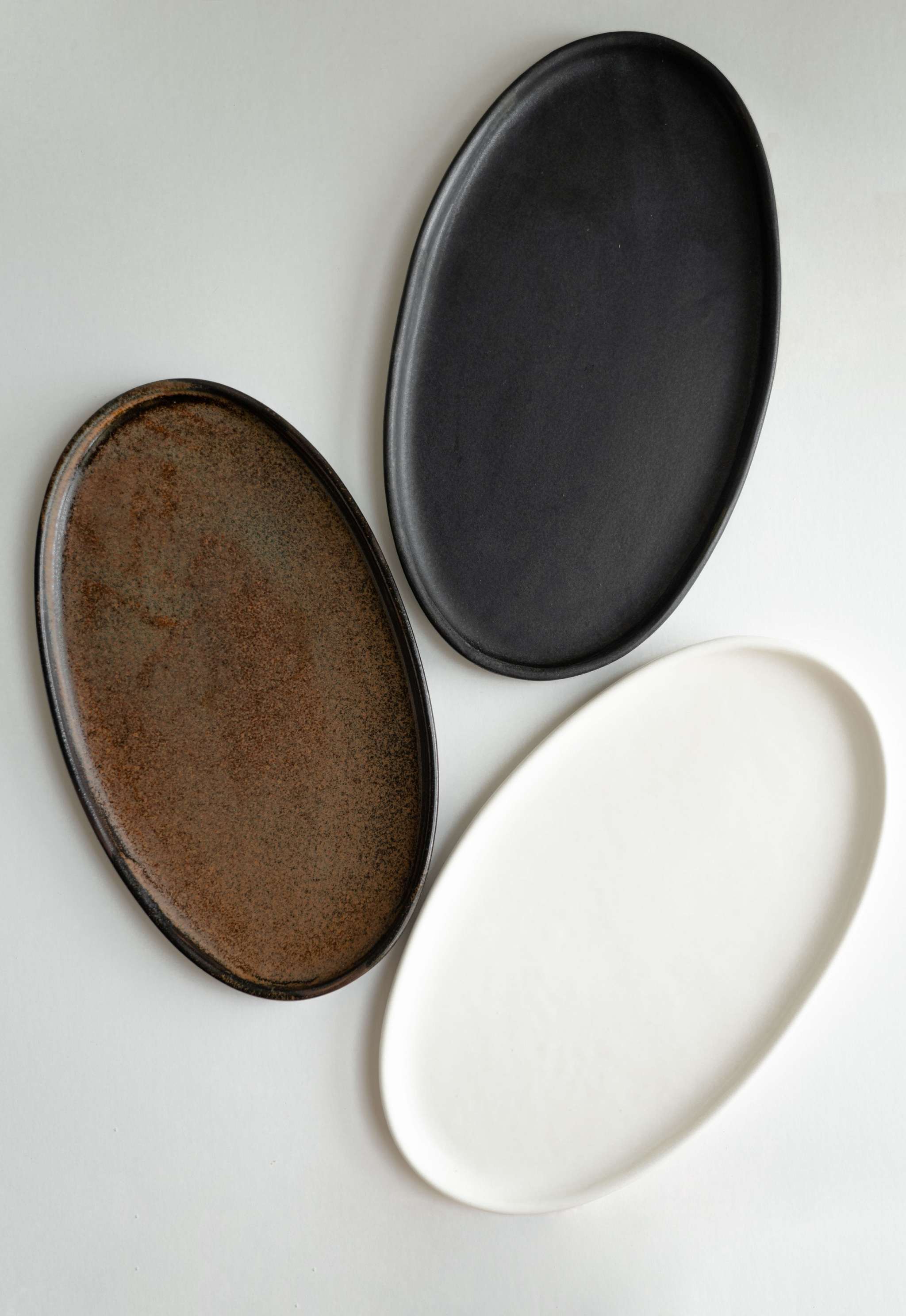 Rust Matte Stoneware Serving Platter - Image 12