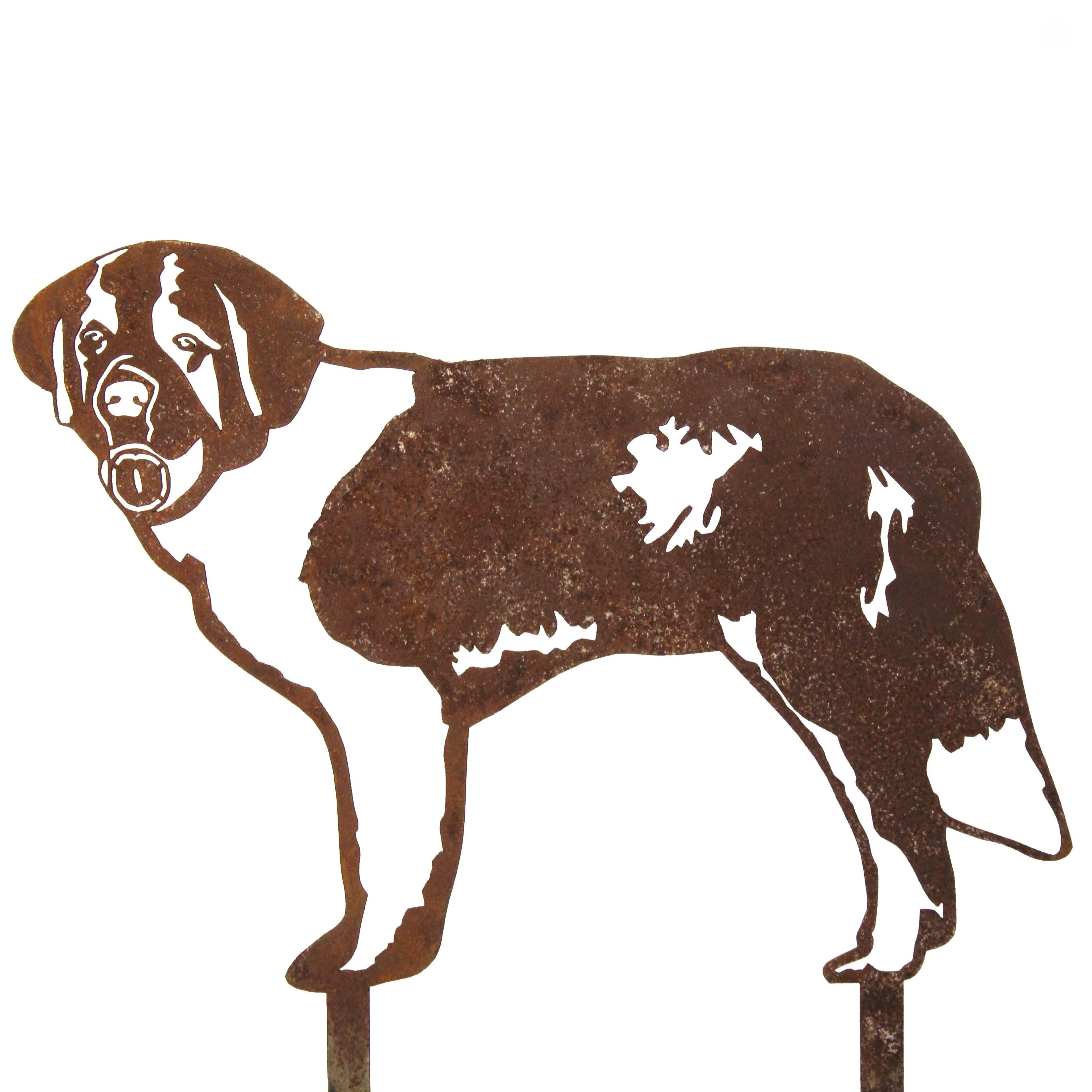 Saint Bernard Garden Stake - Image 12