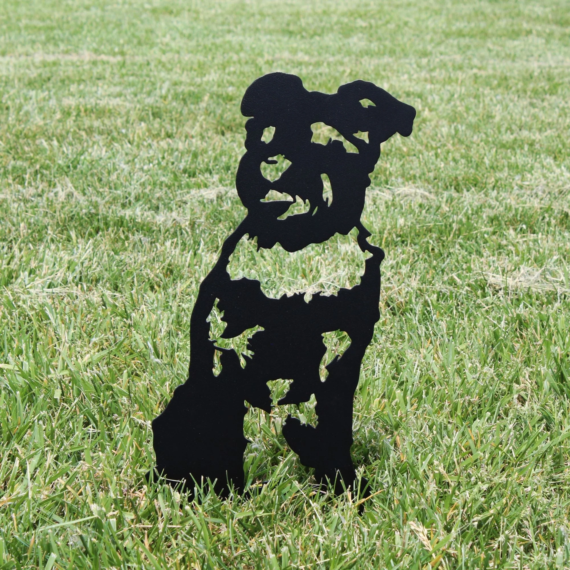 Schnauzer Garden Stake - Image 11