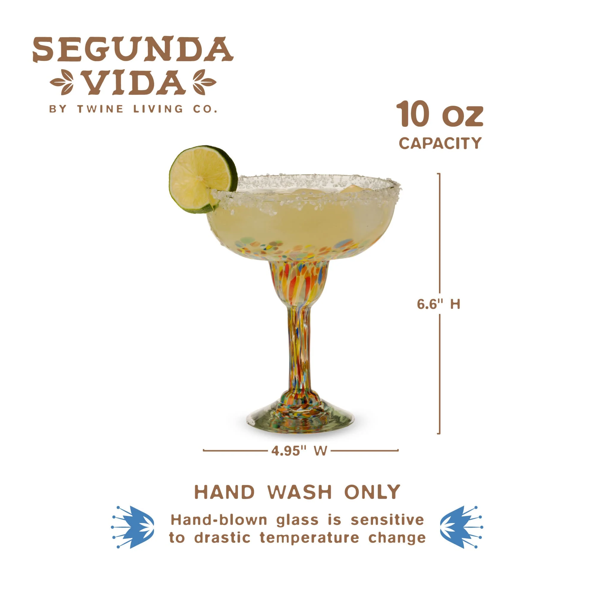 Segunda Vida Artistico Margarita Glasses - Image 6