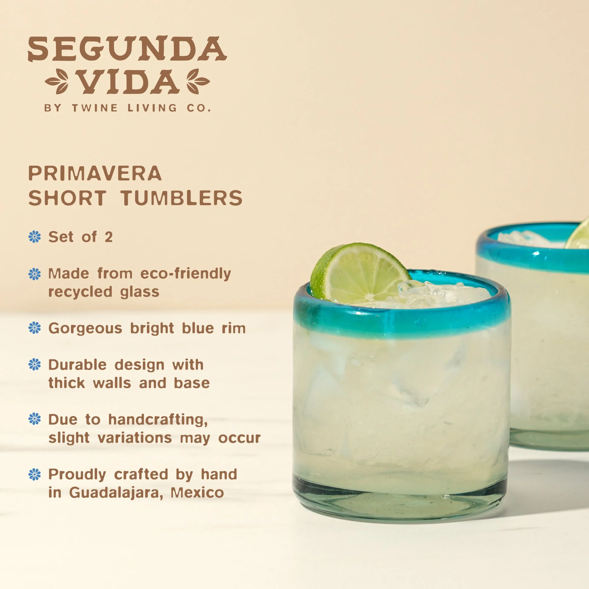 Segunda Vida Primavera Short Tumblers - Image 5