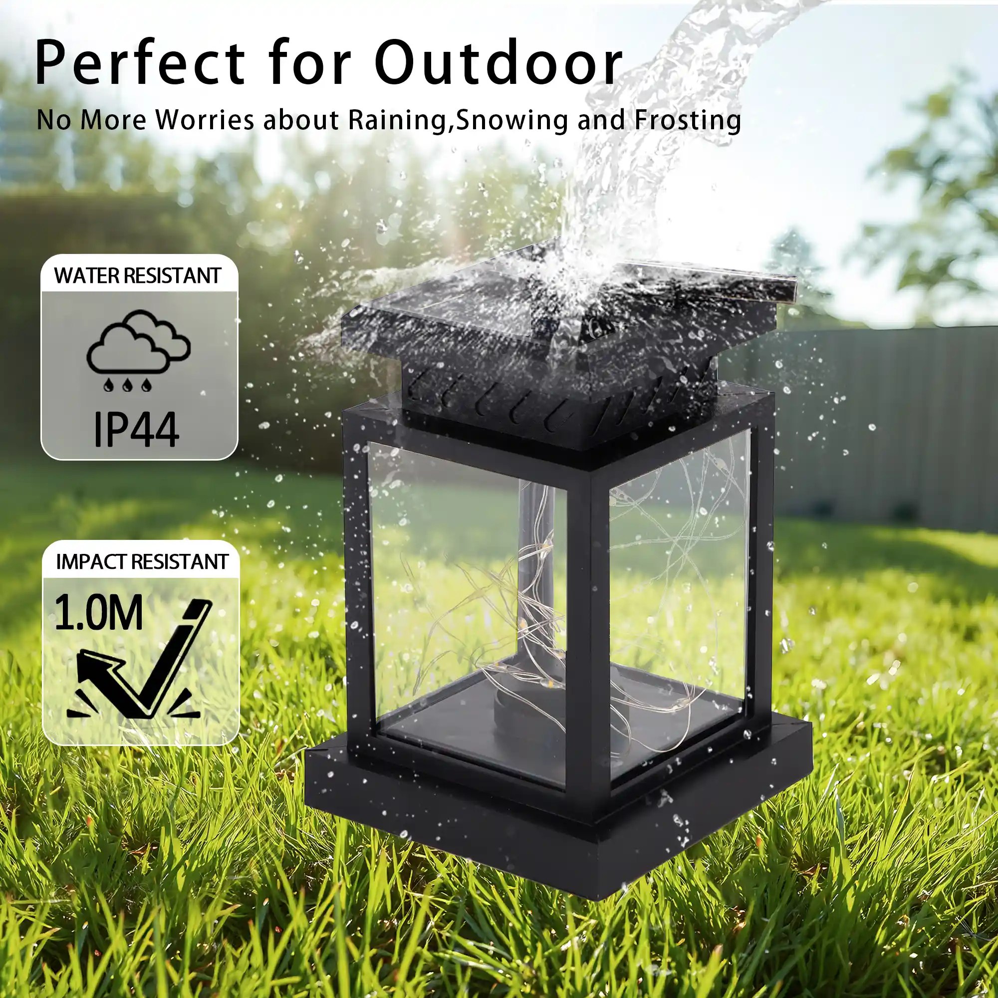 Solar Lantern Lights, Set of 2 - Image 10