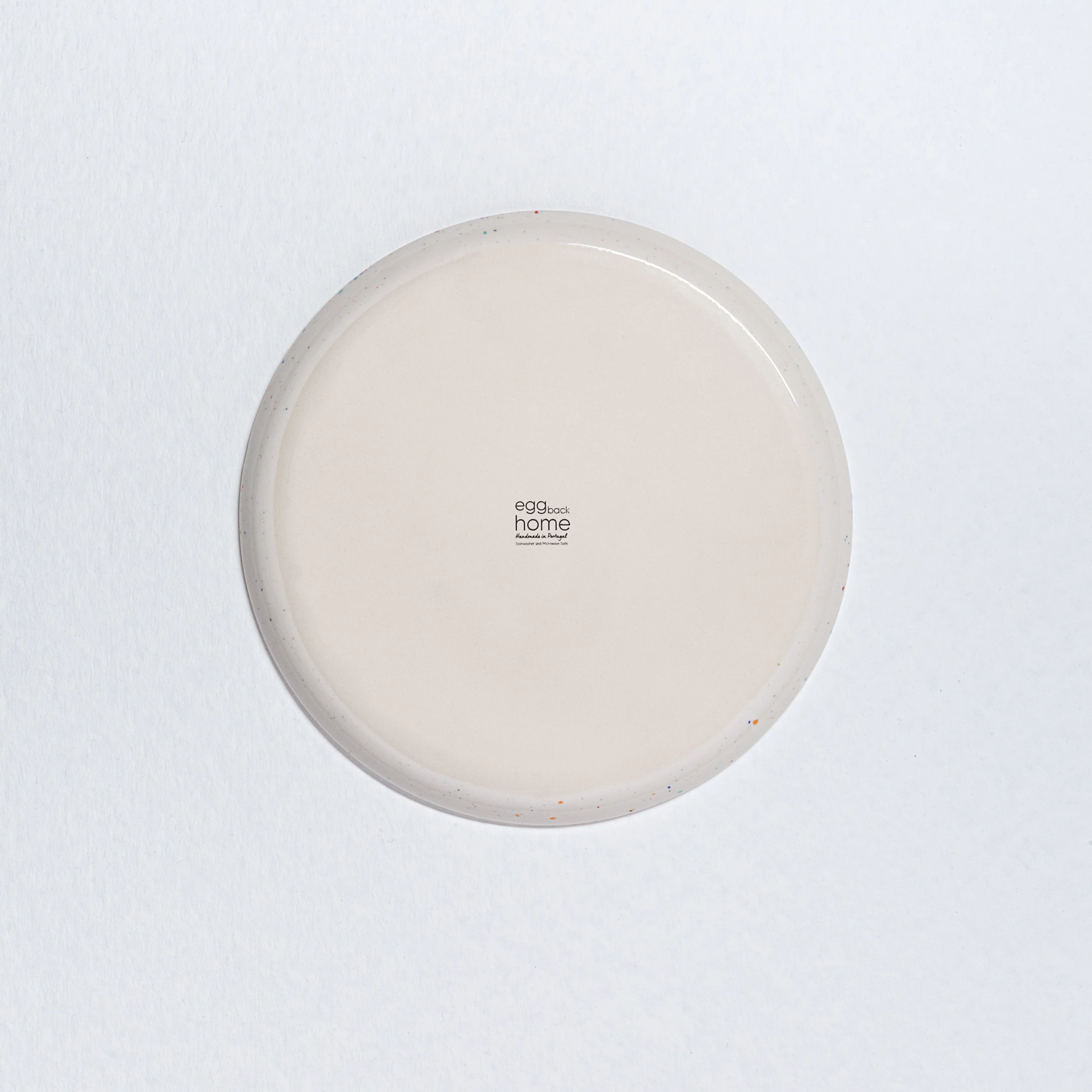 White Stoneware Ceramic Dinner Plates 11", Set of 6 - Image 6