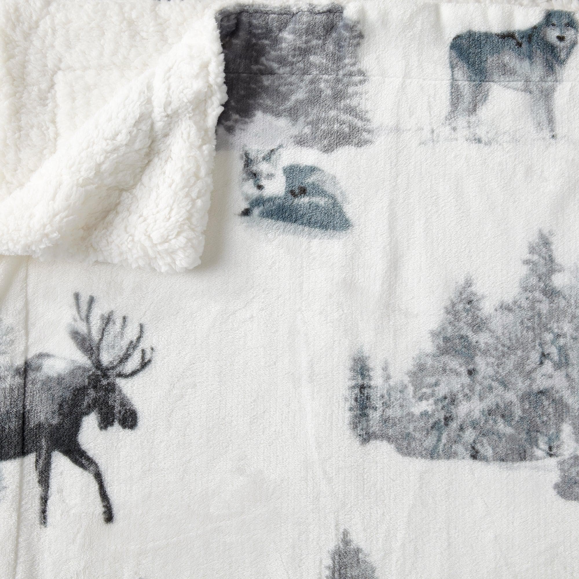 Sherpa Throw Blanket - Hudson Collection - Image 26