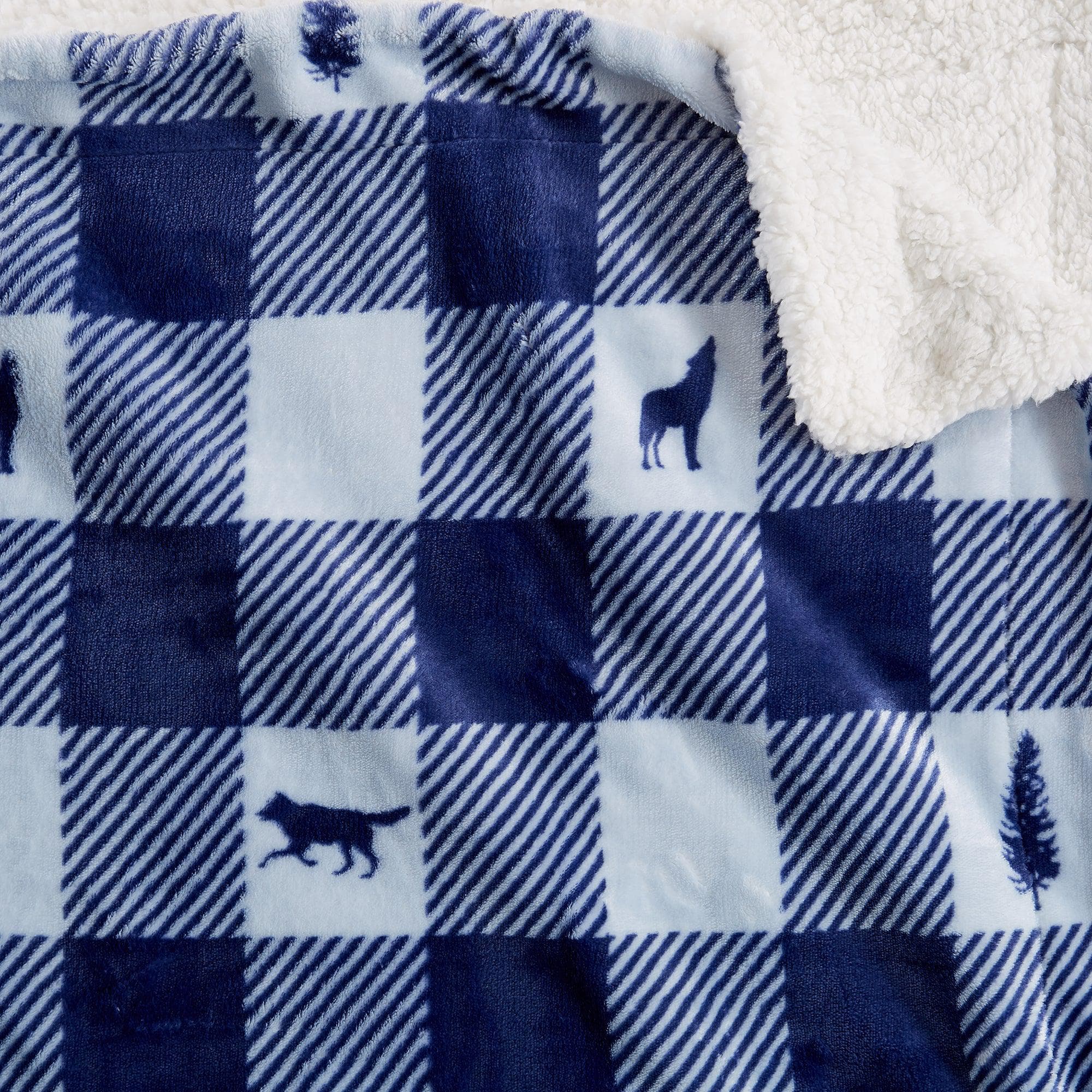 Sherpa Throw Blanket - Hudson Collection - Image 3