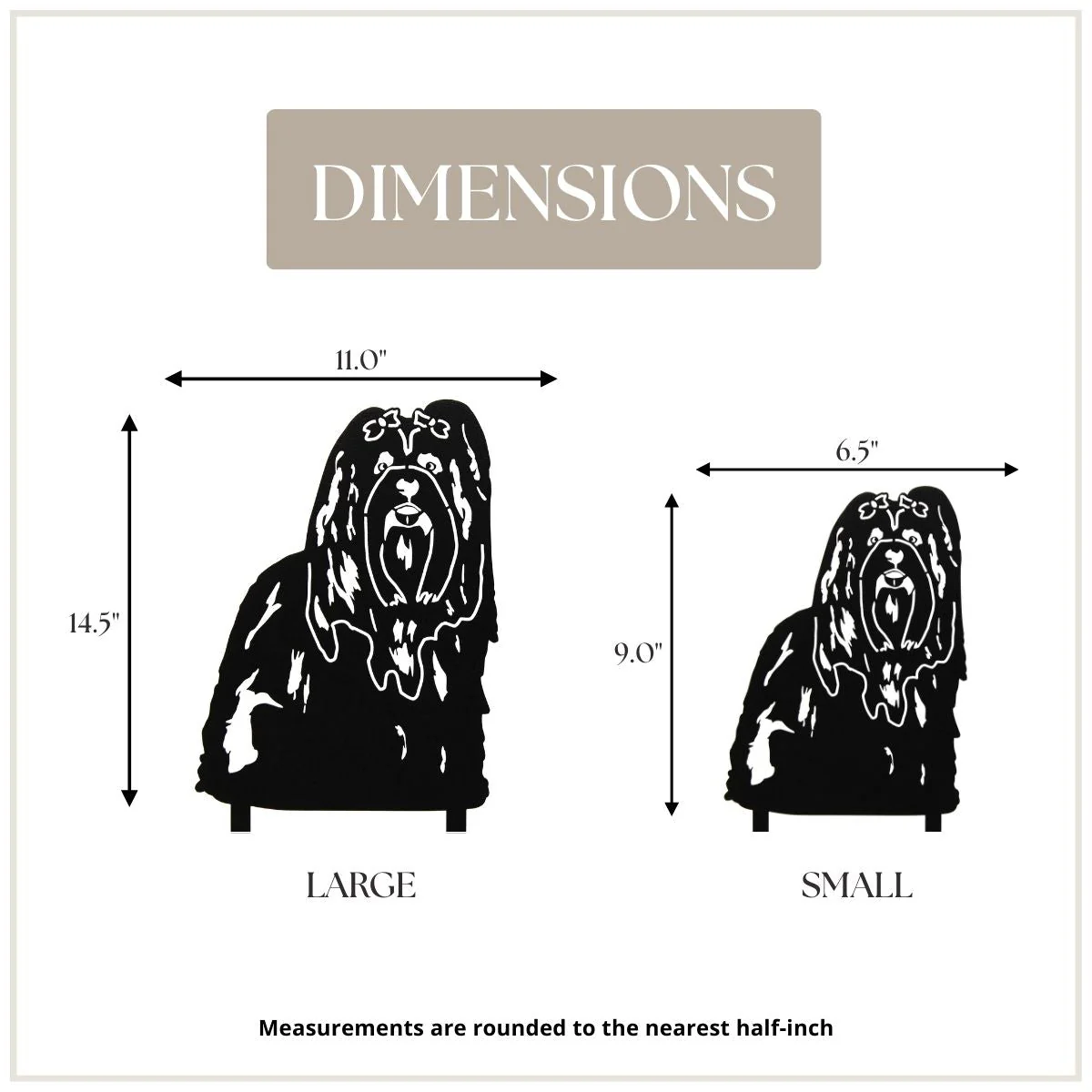Shih Tzu Garden Stake - Image 4