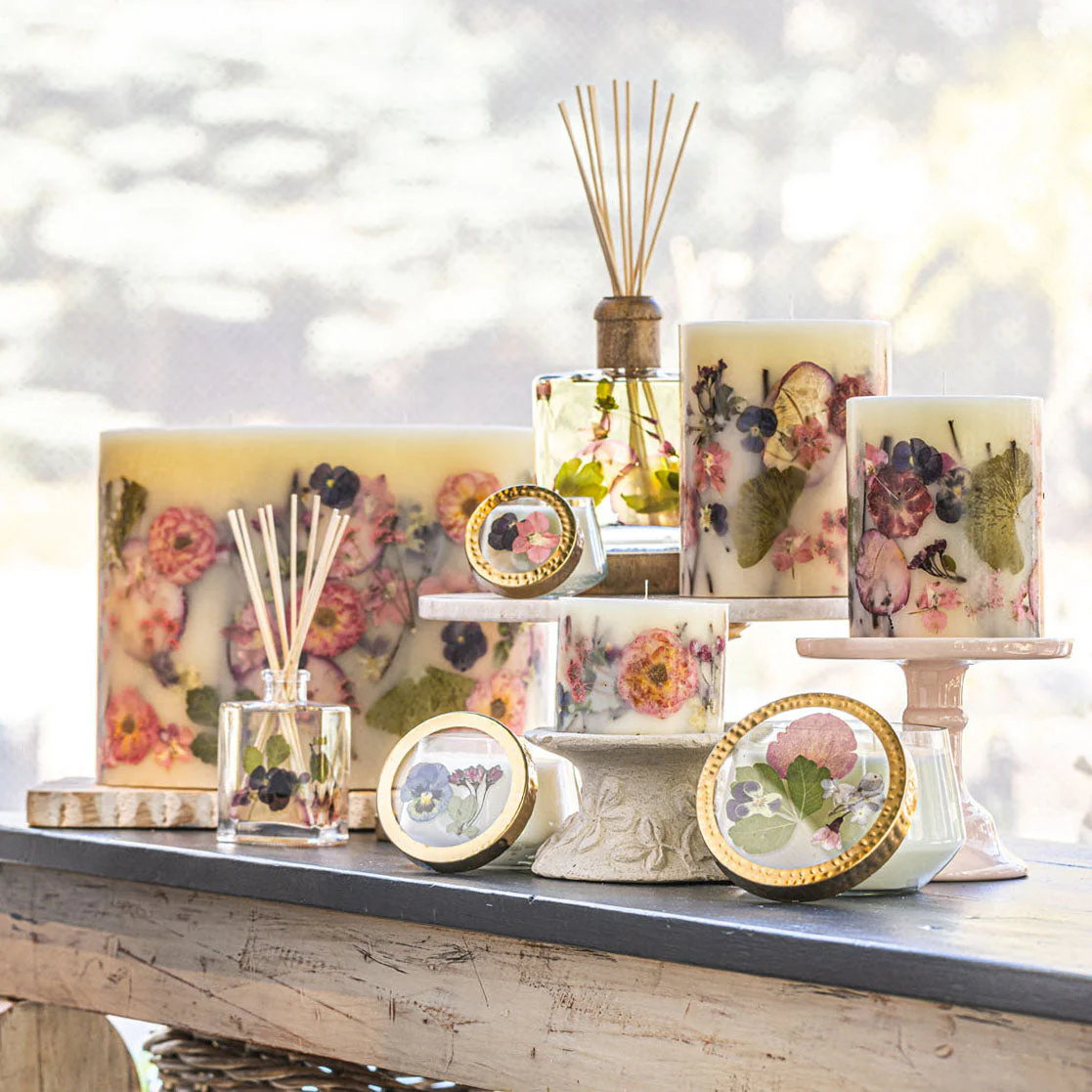 Signature Botanical Candle - Blushing Rosewood - Image 4