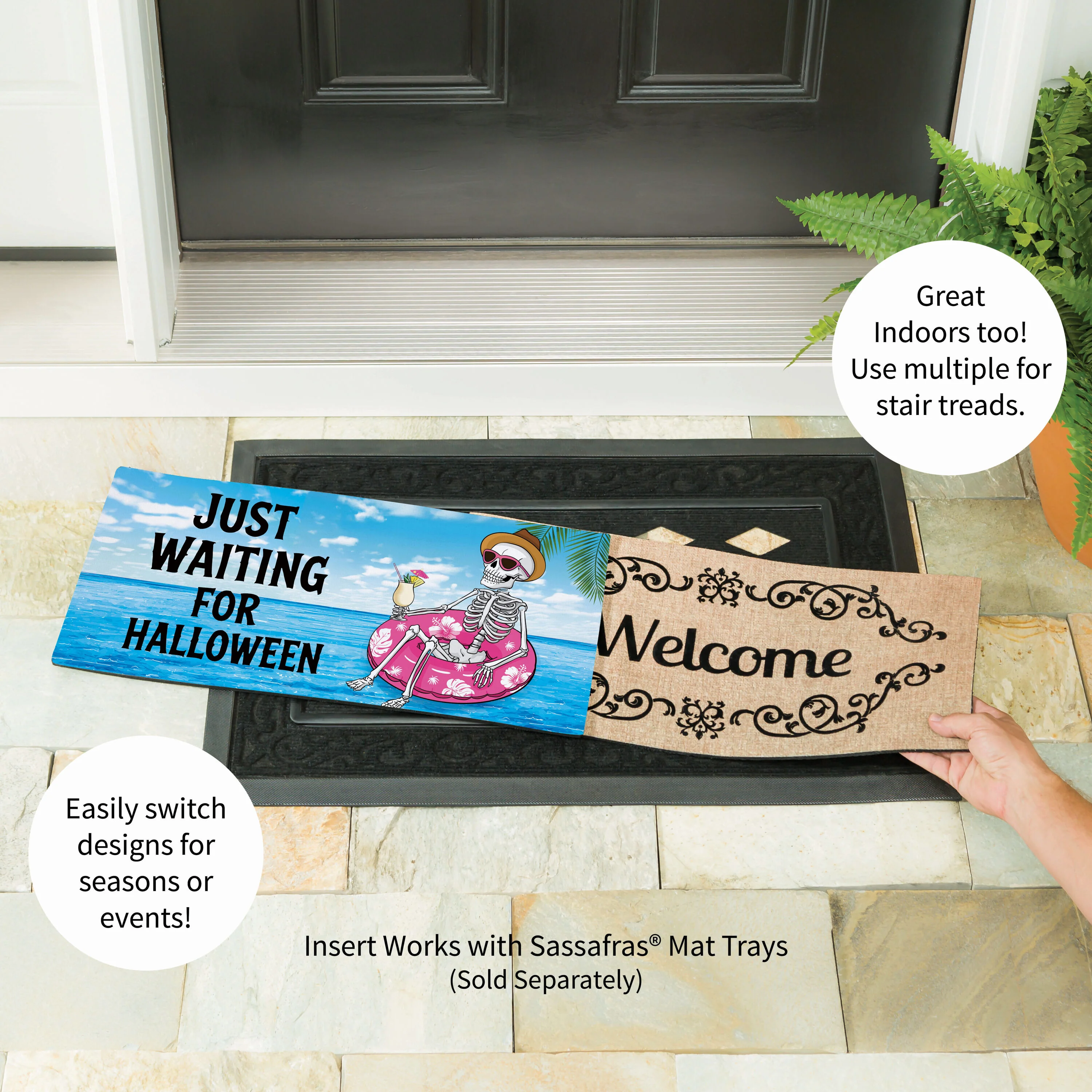 Just Waiting for Halloween Sassafras Switch Mat - Image 2