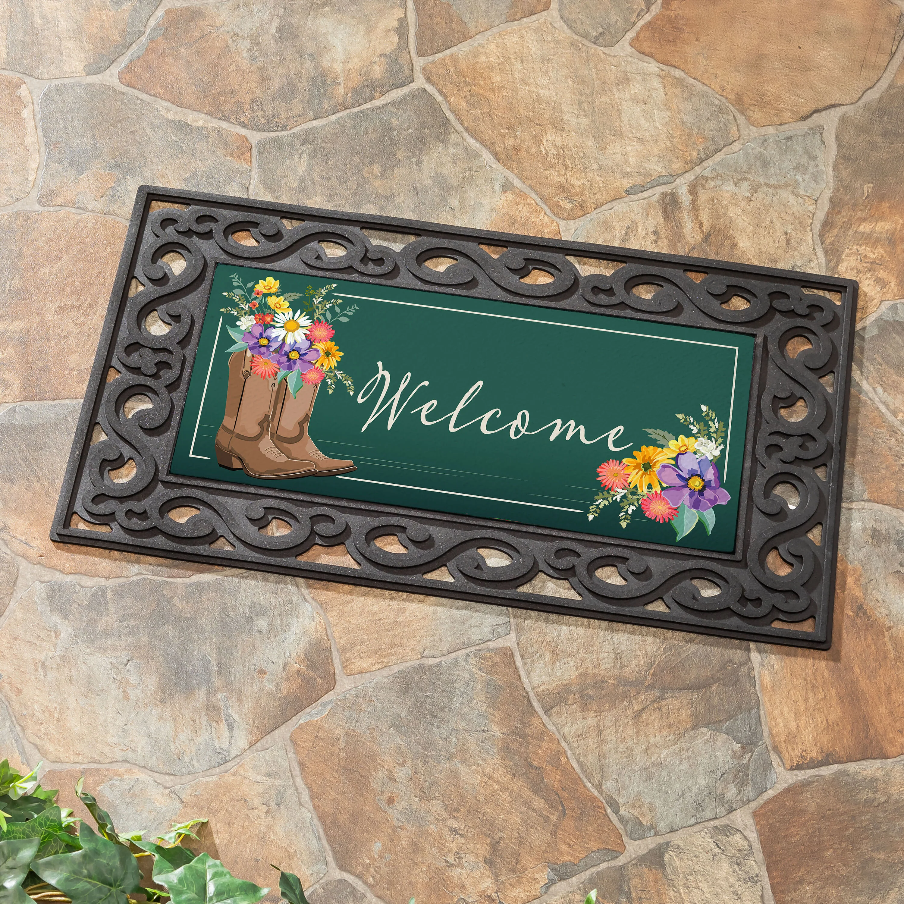 Boots And Bow Floral Sassafras Switch Mat - Image 2