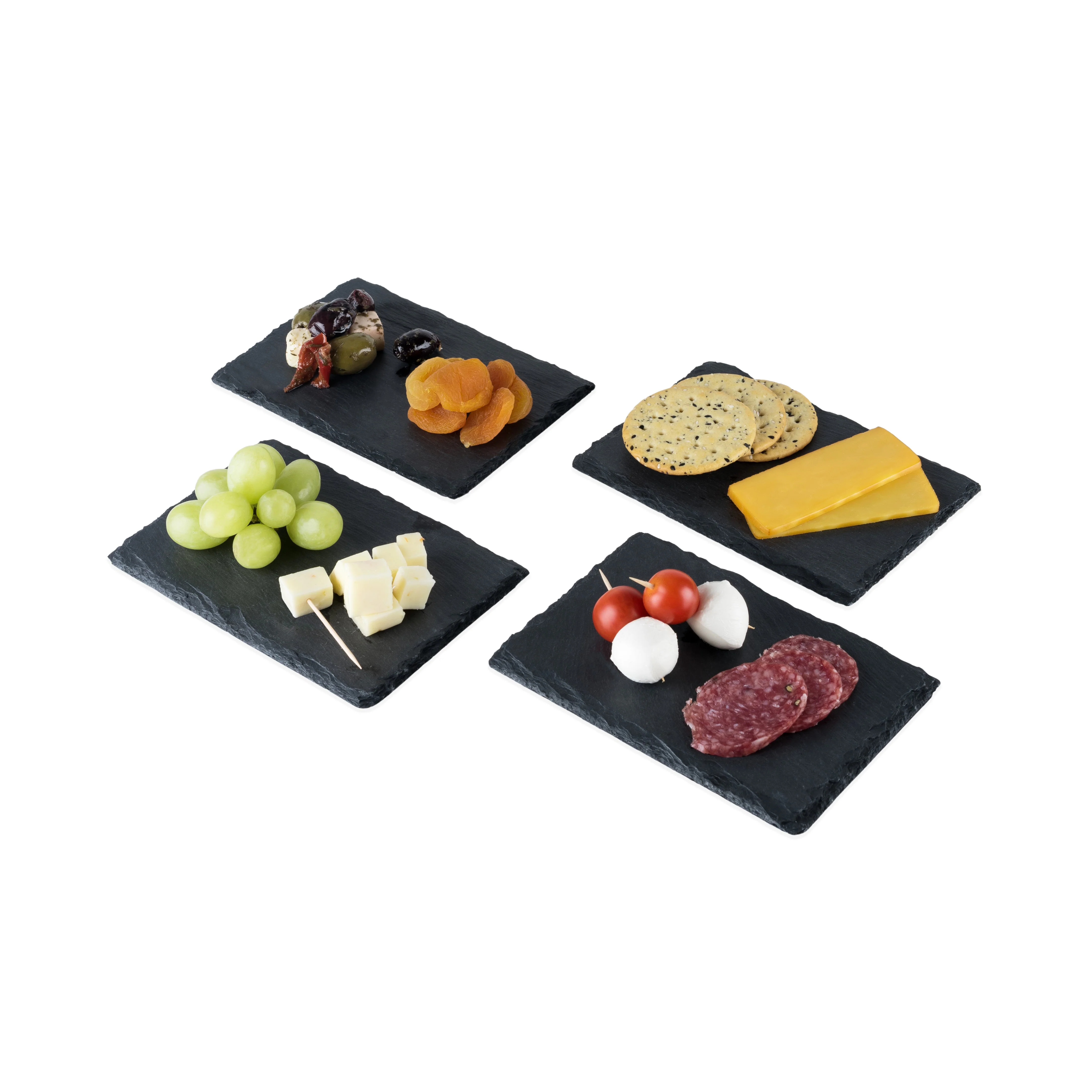 Slate Tapas Plates, Set of 4 - Image 3