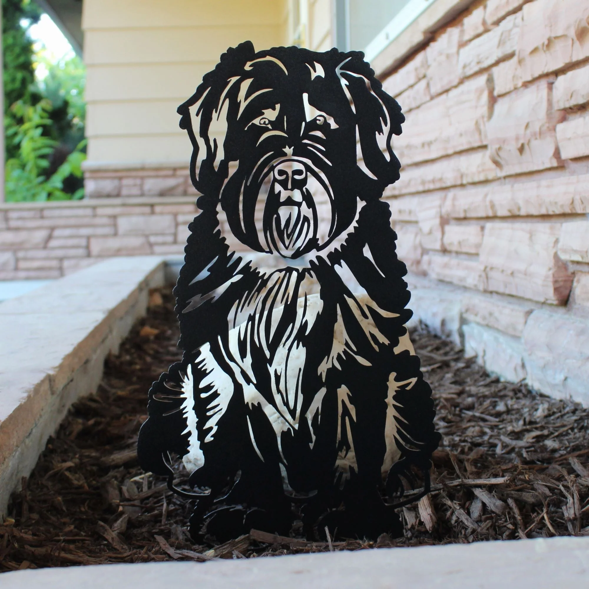 Soft Coated Wheaten Terrier Garden Stake - Image 14