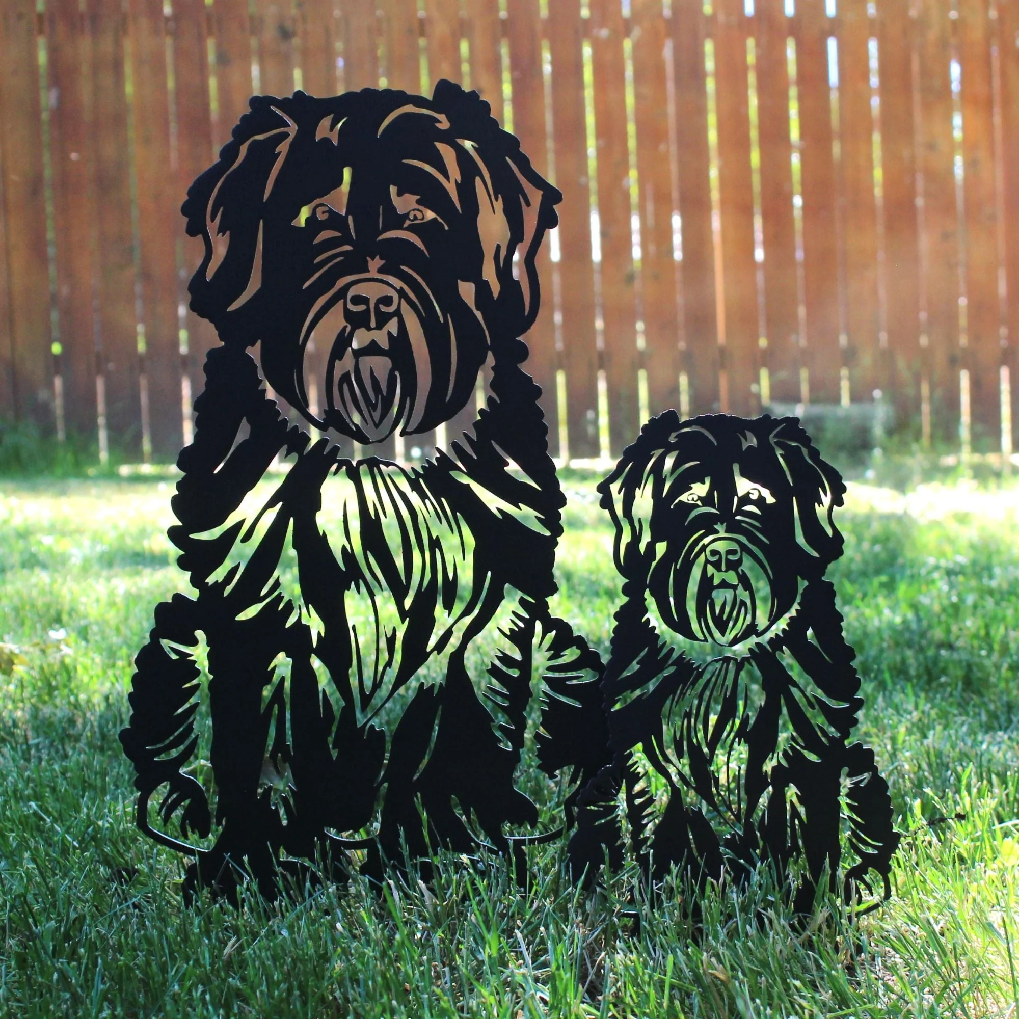 Soft Coated Wheaten Terrier Garden Stake - Image 15