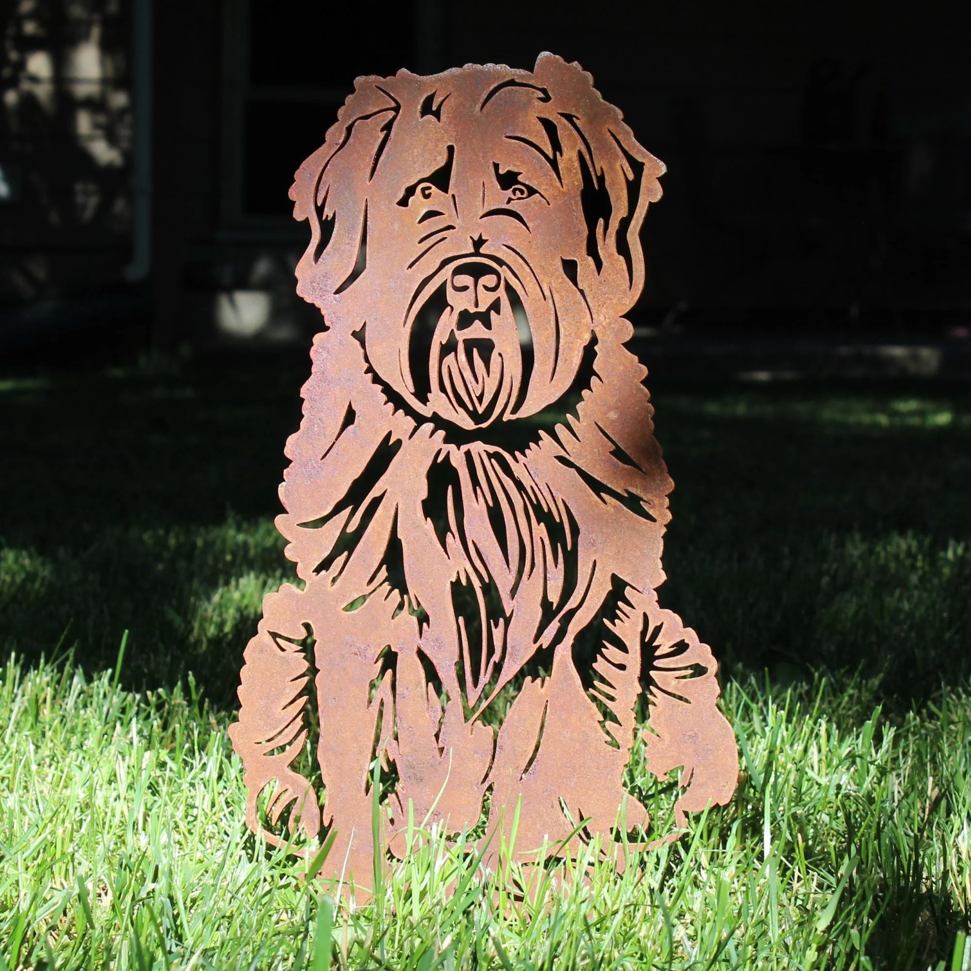 Soft Coated Wheaten Terrier Garden Stake - Image 6