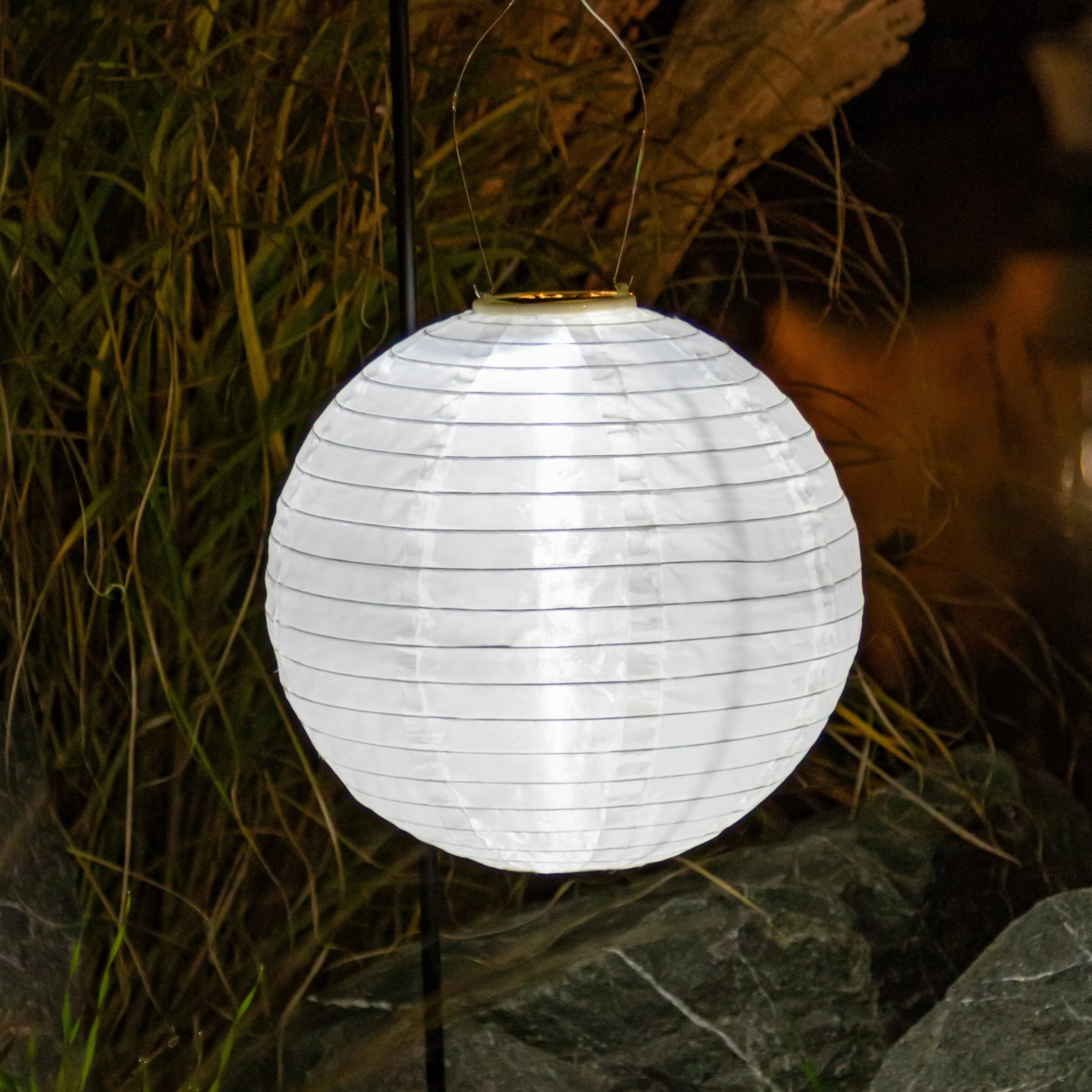 Soji Festival 12" Round Solar Lantern - Image 18