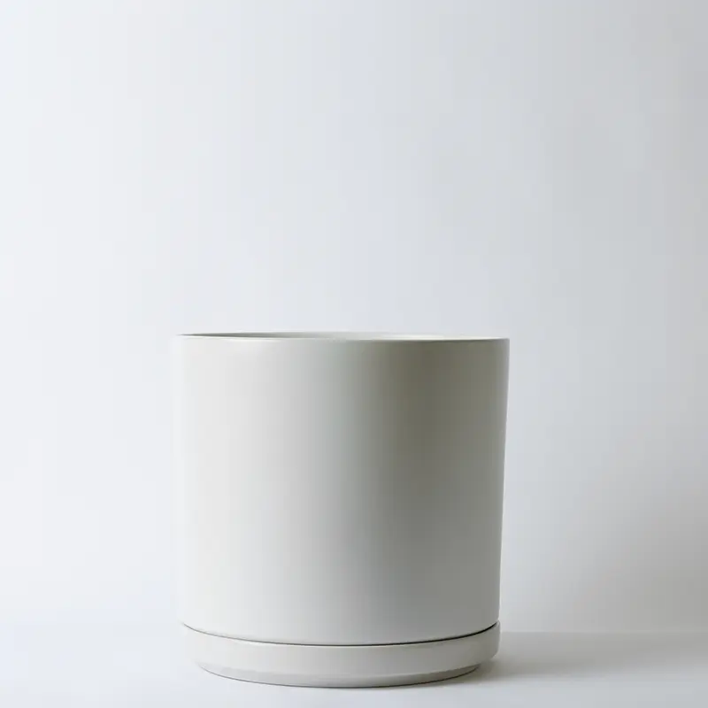 Solid Goods - Ceramic Cylinder with Saucer - Image 8