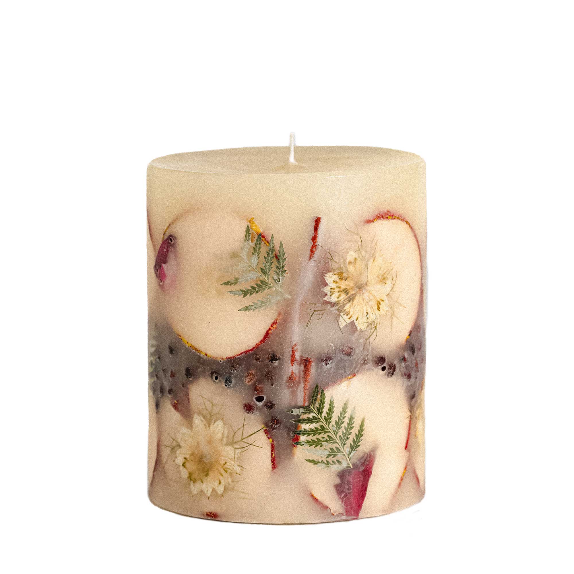 Spicy Apple Small Round Botanical Candle - Image 2