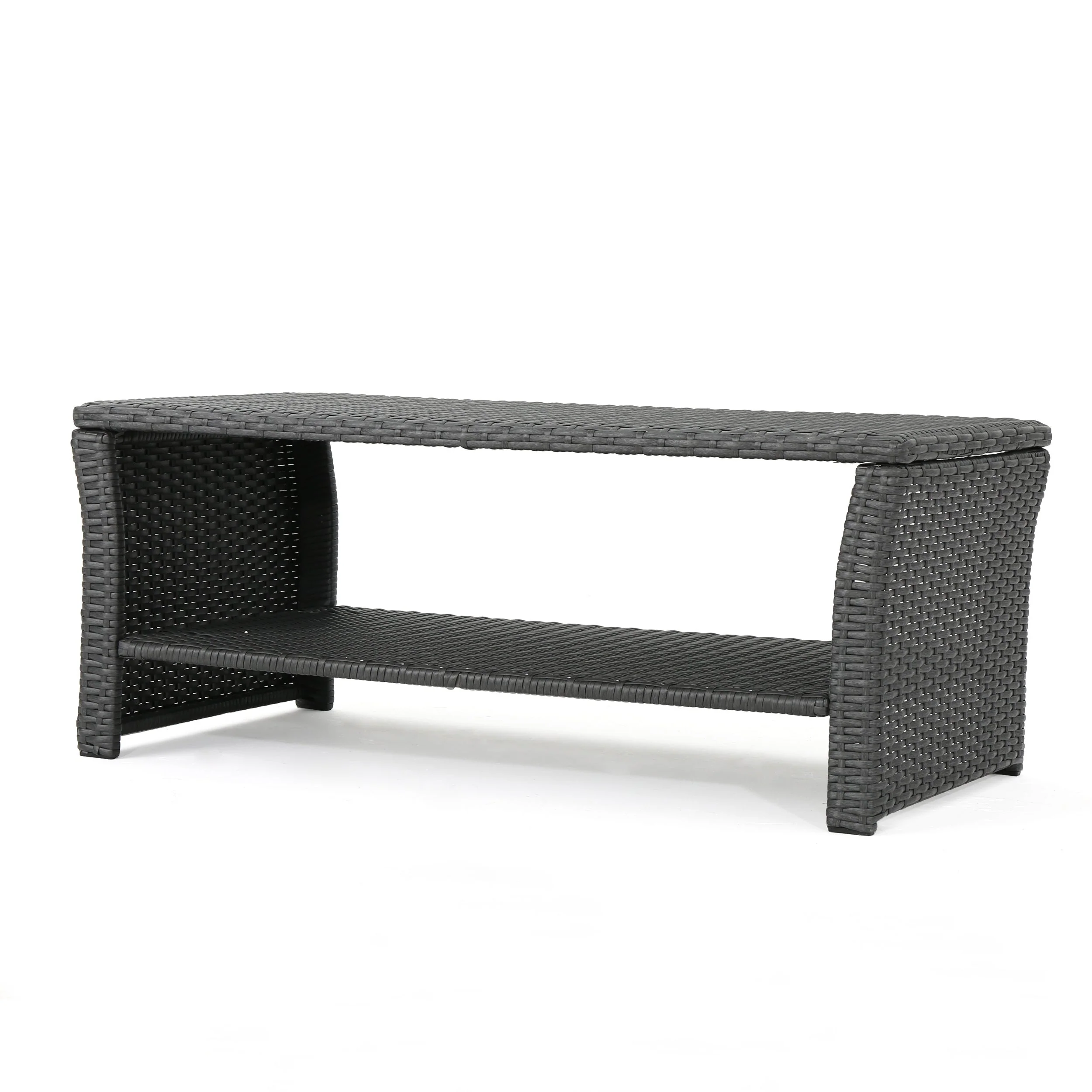 St Lucia Rattan Coffee Table - Image 4