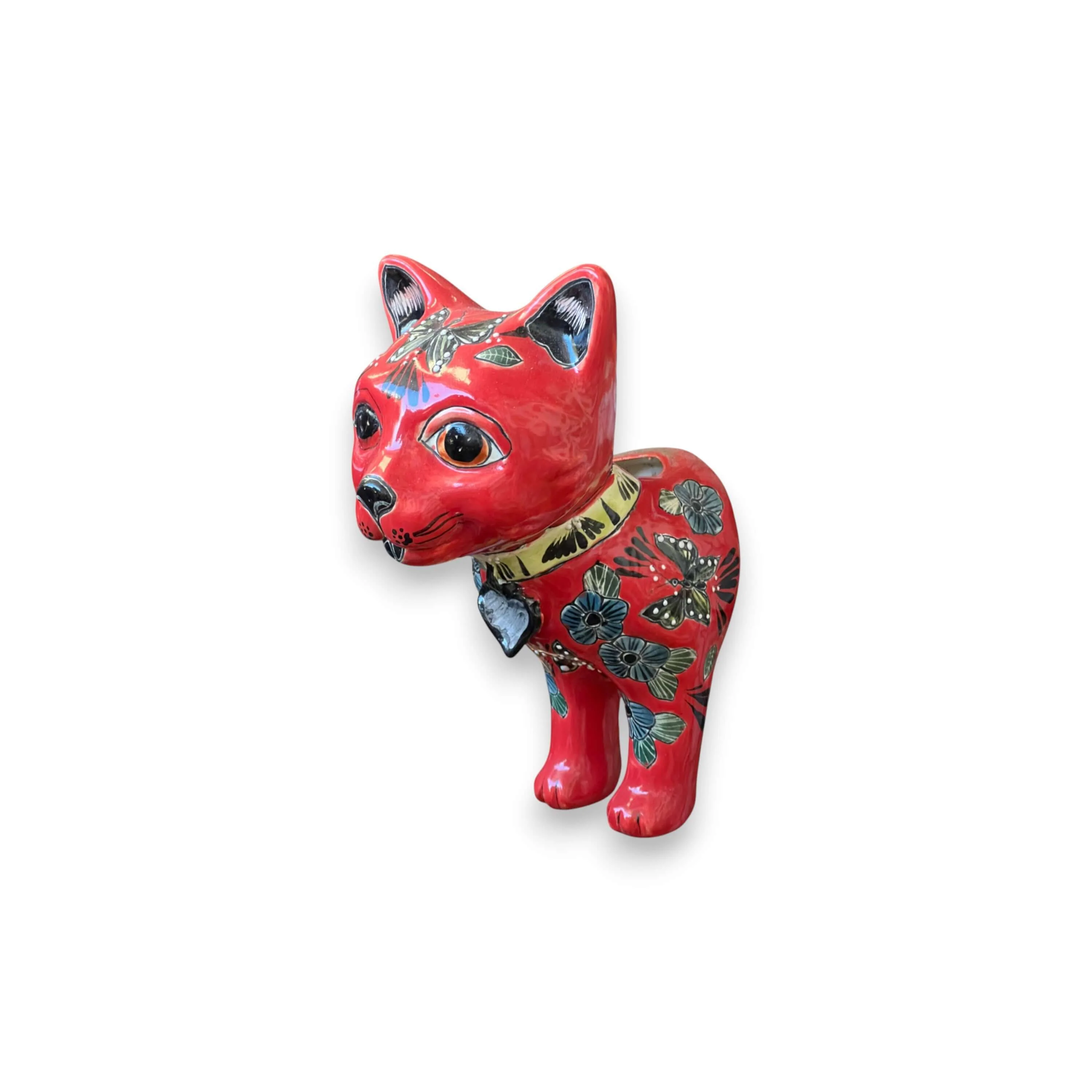 Talavera Cat Wall Planter - Image 4