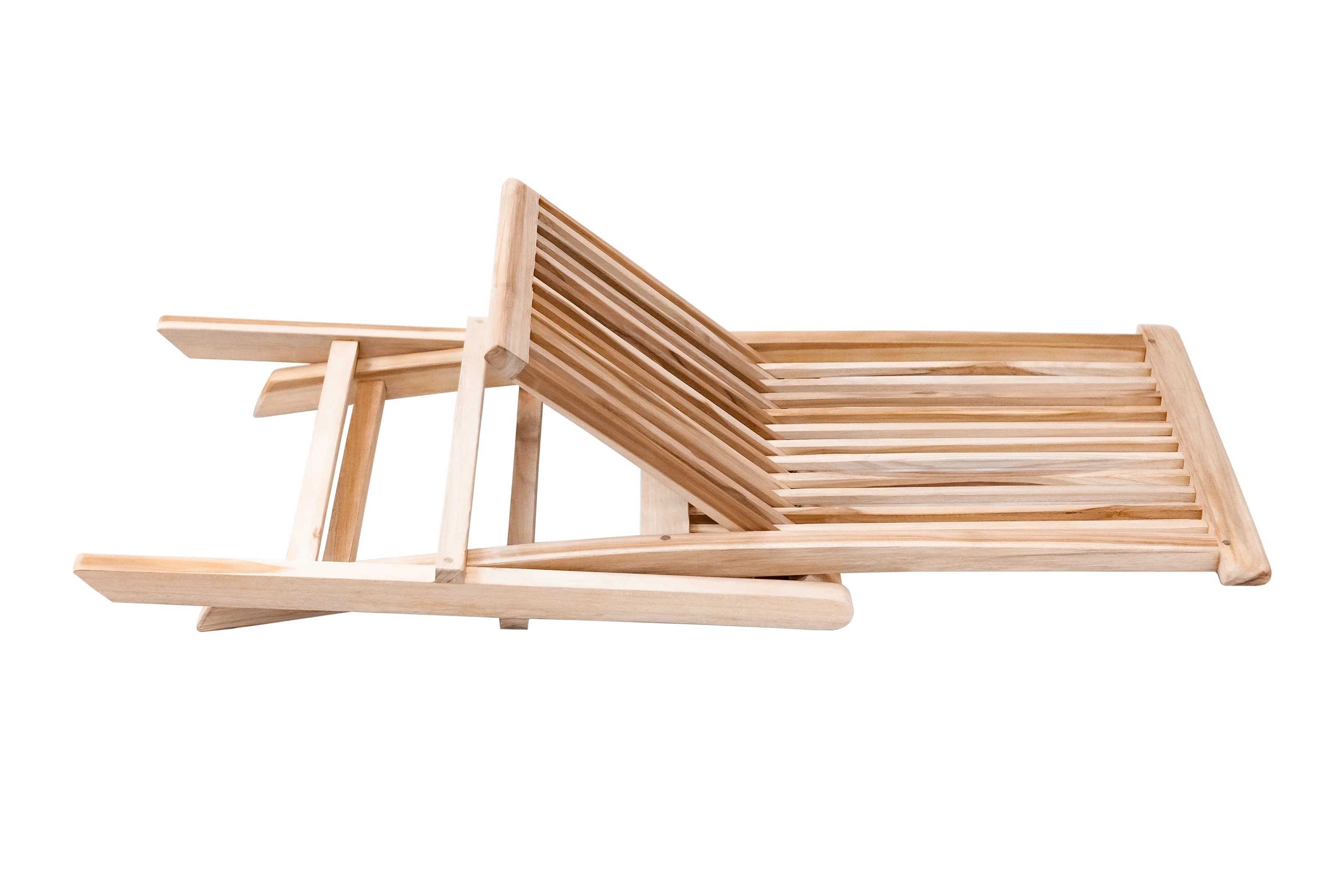 Telluride Teak Outdoor Patio Folding Chair - Image 8