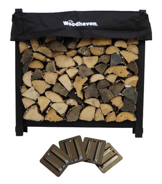 The Woodhaven 3ft Firewood Rack - Image 6