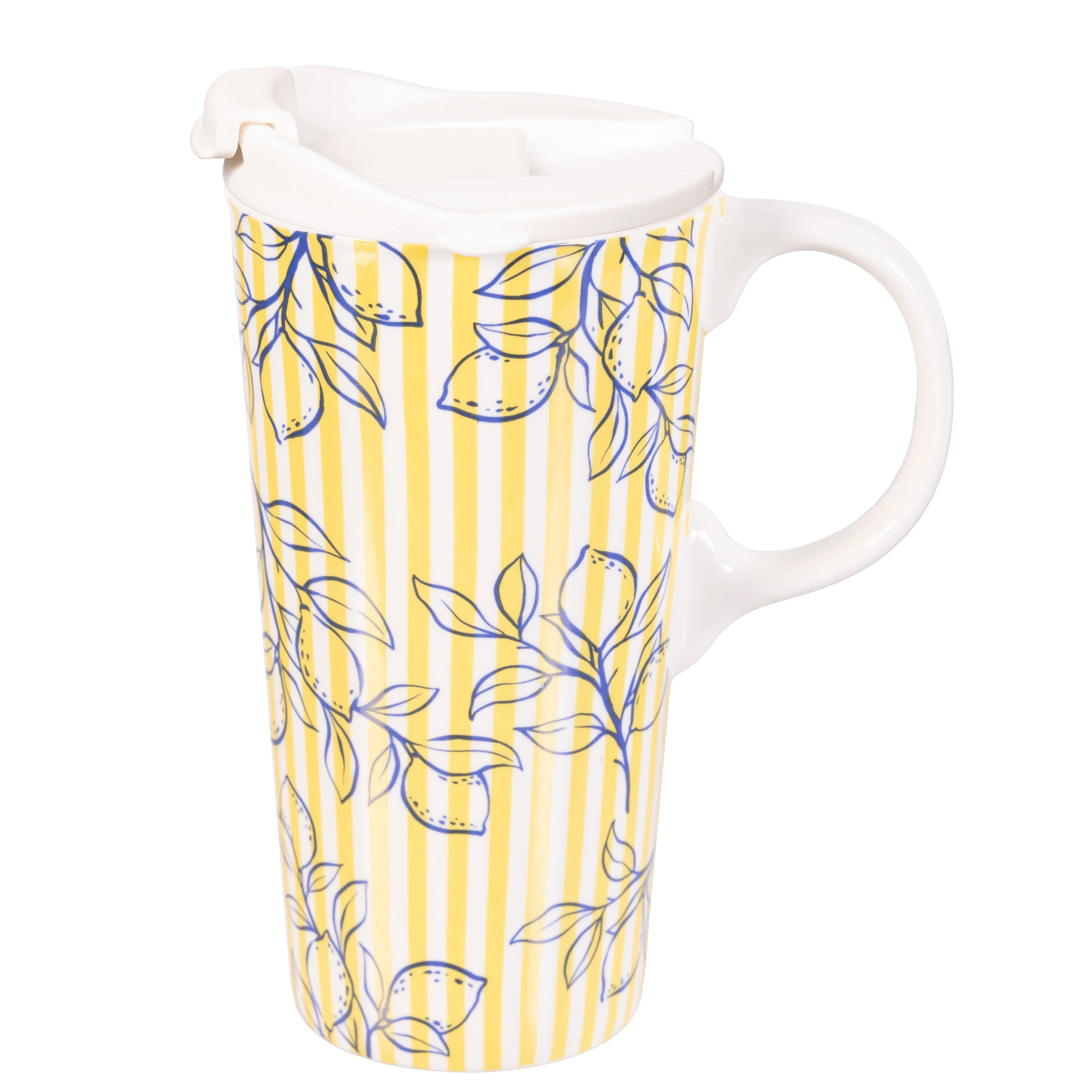 Seaside Retreat Travel Cup Ceramic Perfect Cup, 17oz, Gift Box - Image 2