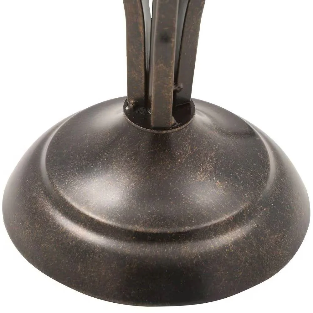 Traditional Bronze Finish Table Lamp - Image 5