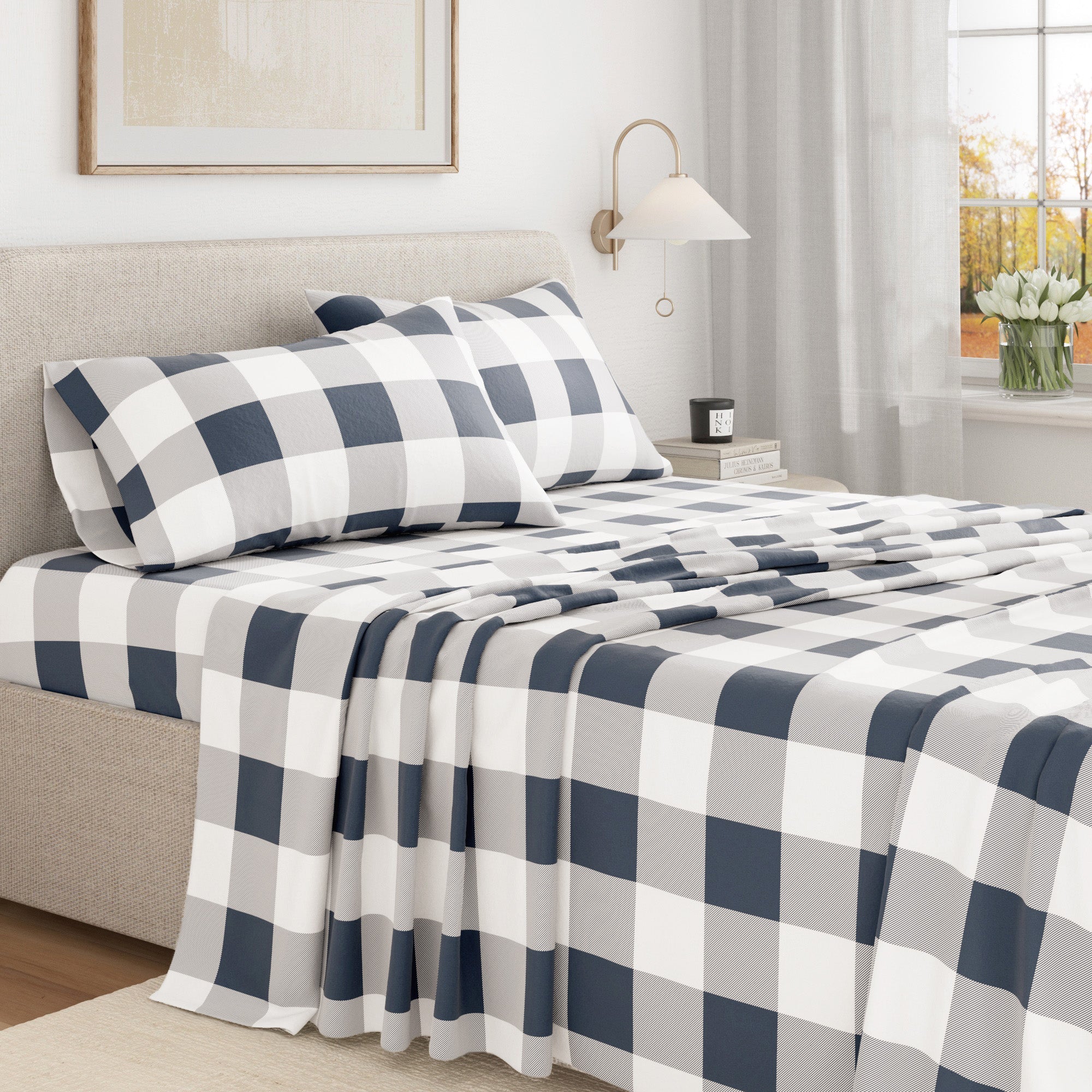 Turkish Cotton Flannel Sheet - Belle Collection - Image 17