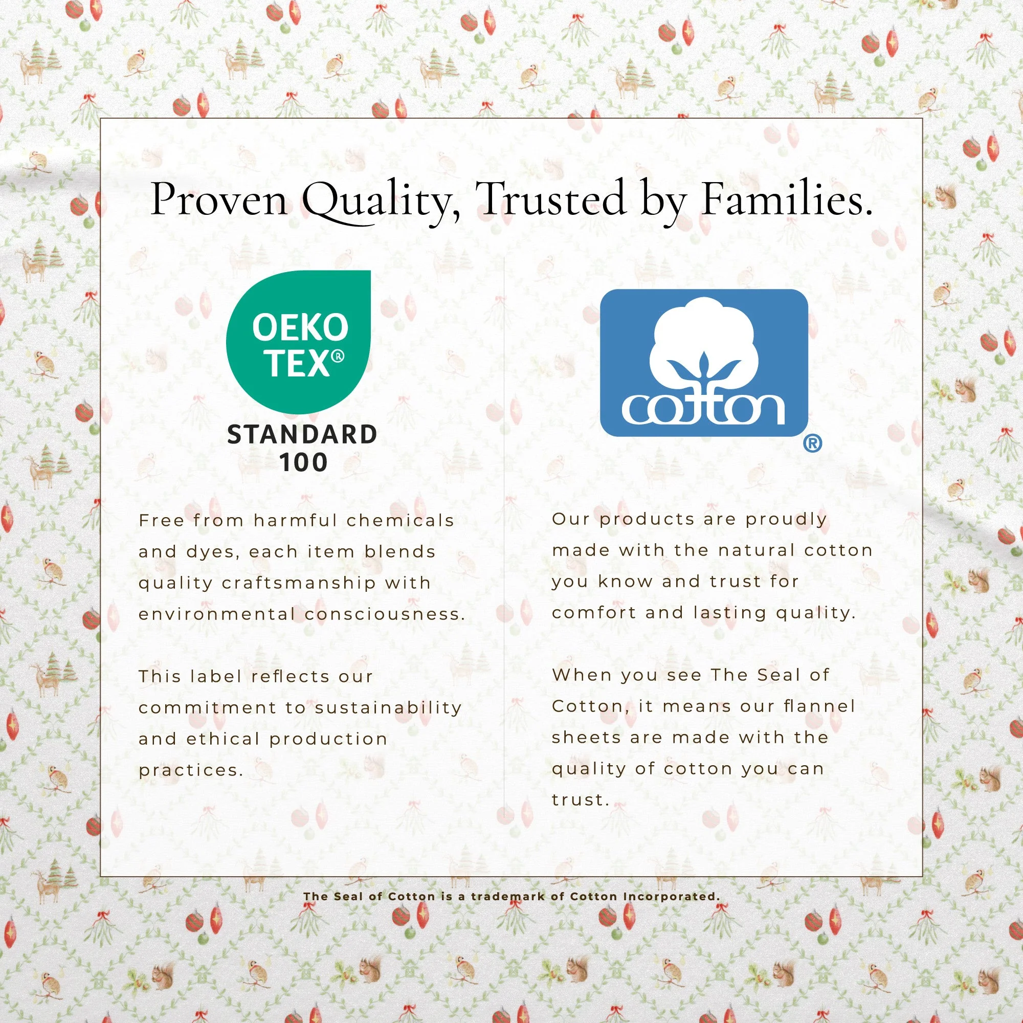 Turkish Cotton Flannel Sheet Set - Elevated Holiday Collection - Image 10