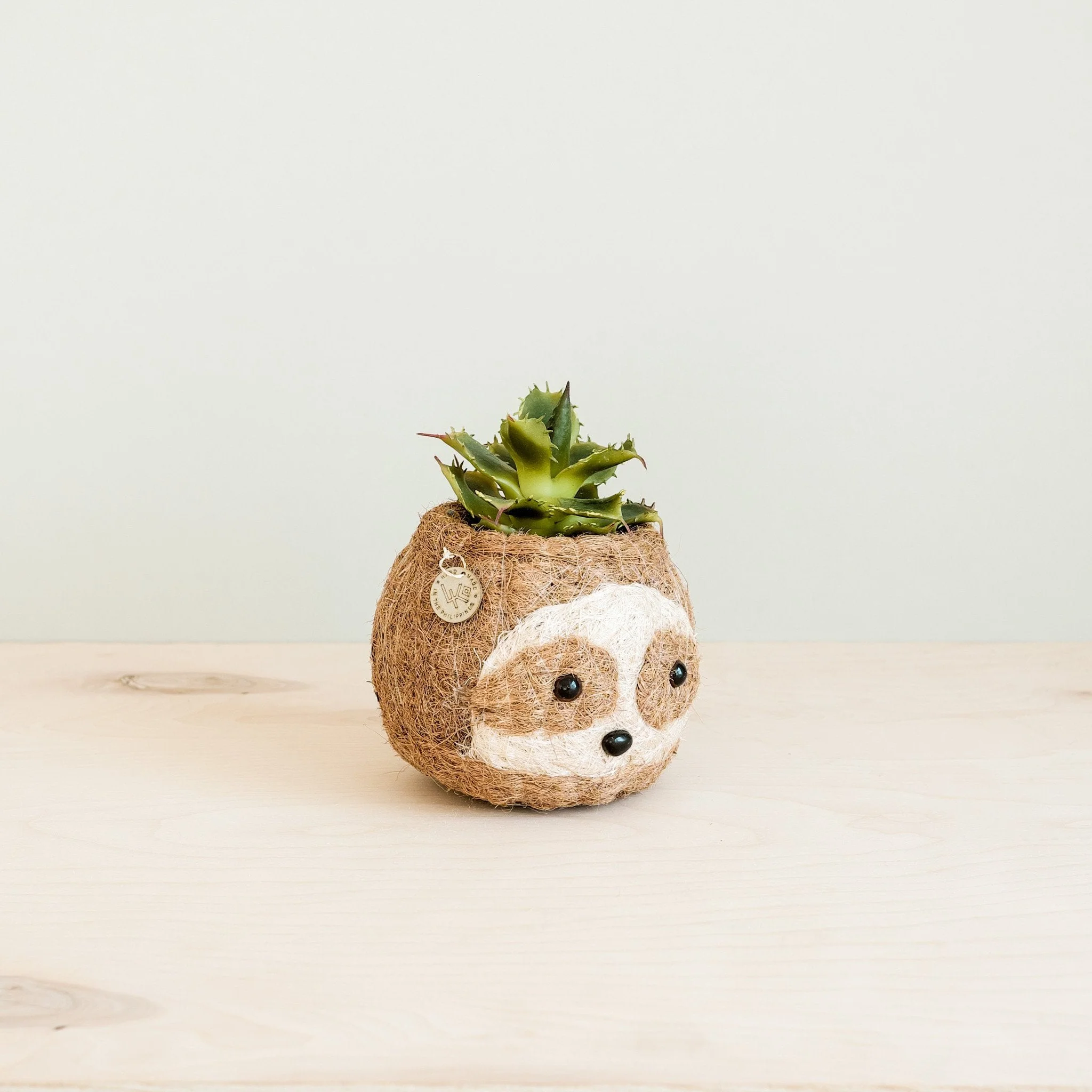 Two-tone Sloth Coco Coir Planter - Image 3
