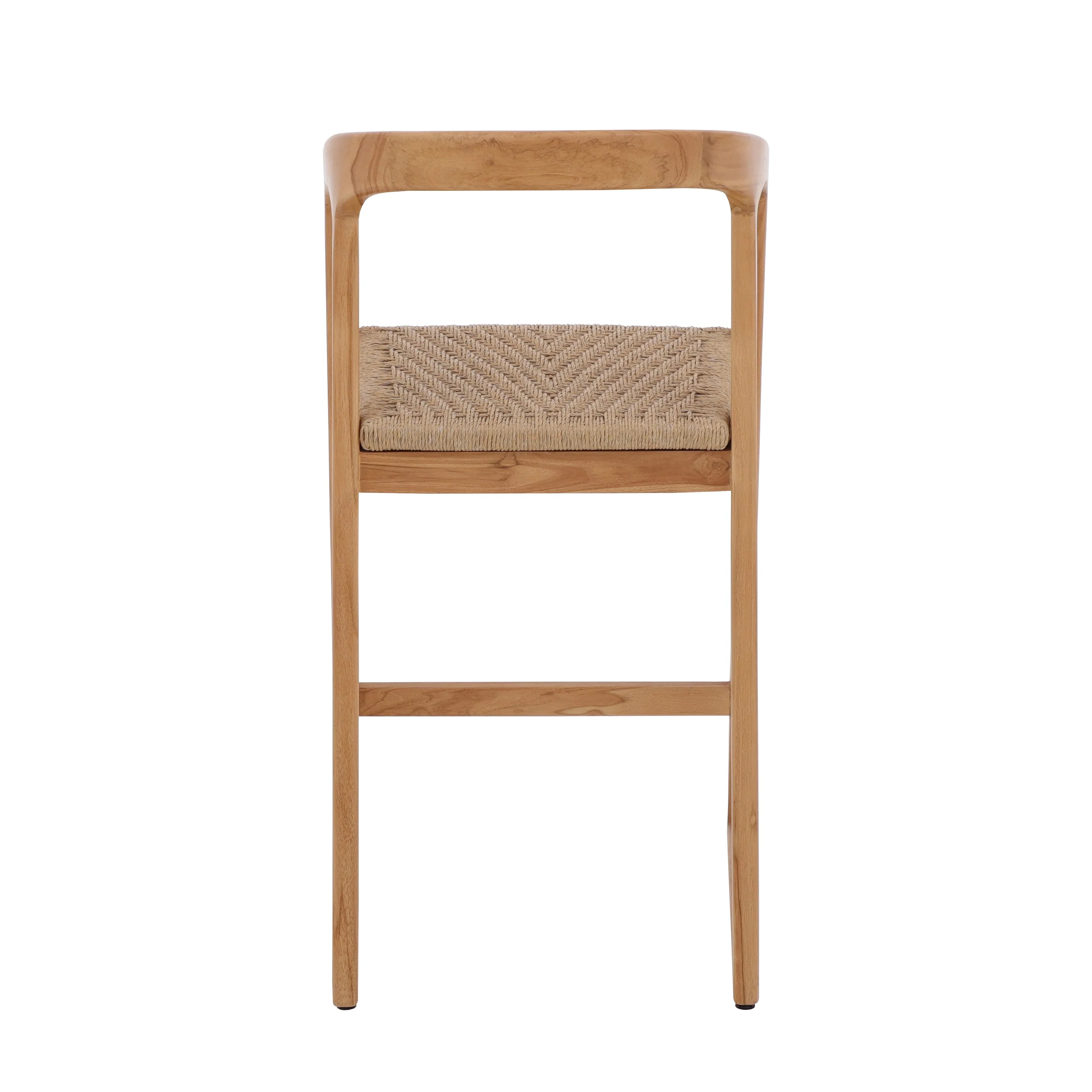 Ubud Natural Teak Indoor/Outdoor Bar Stool - Image 11