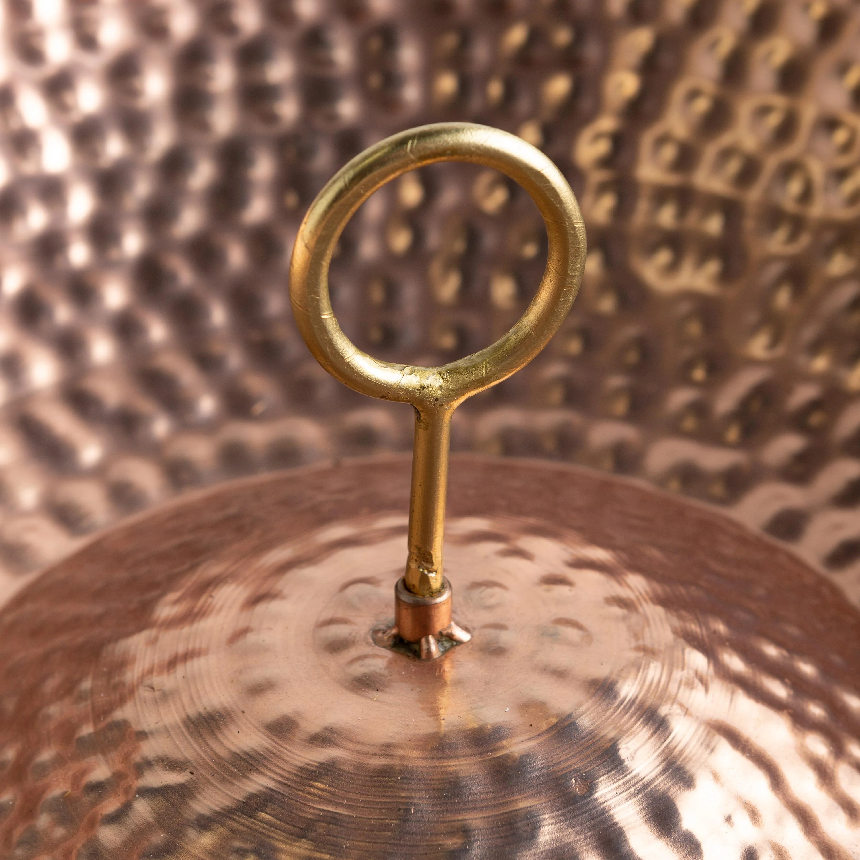 Hammered Iron Rain Chain Basin - Image 6