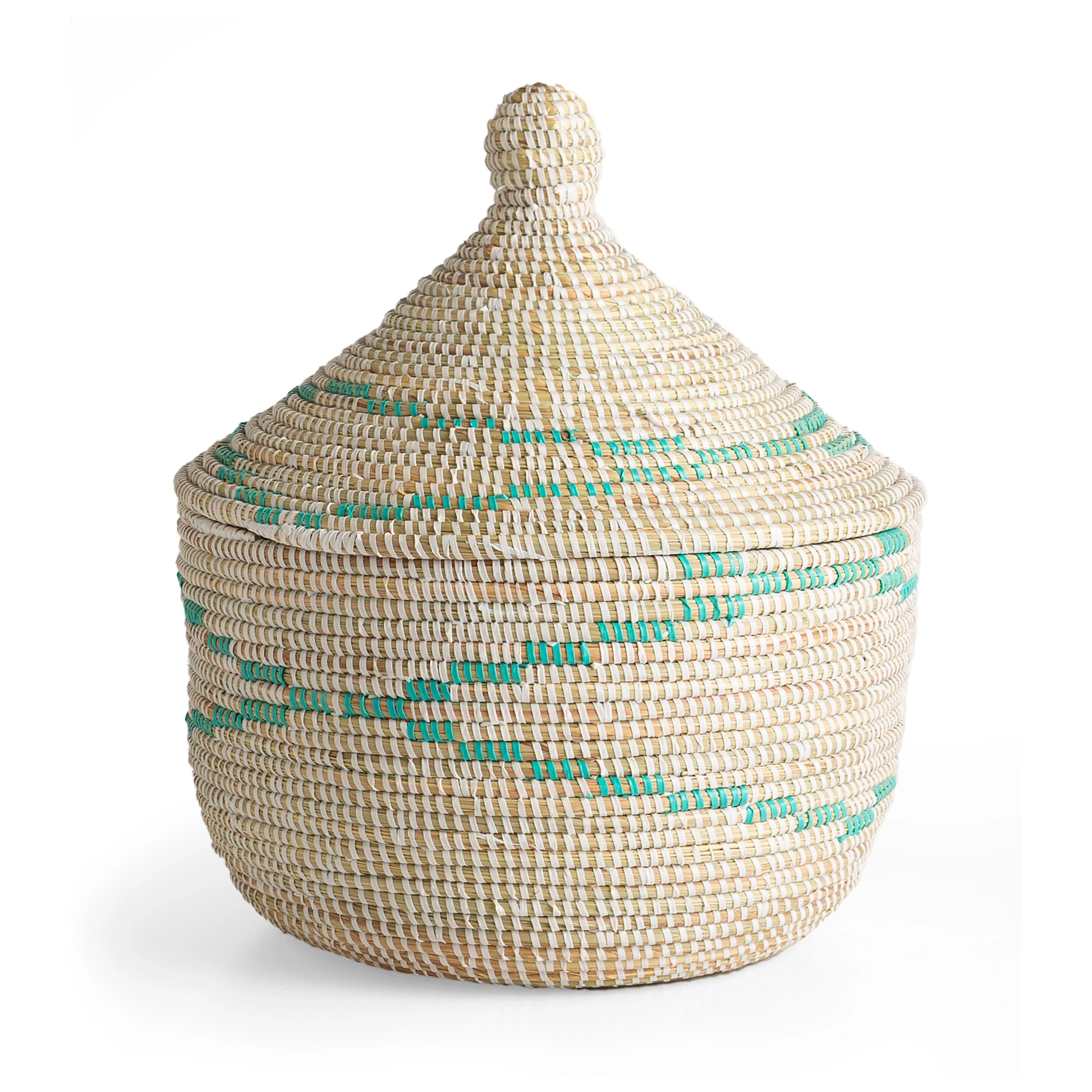 Senegalese Woven Warming Basket - Image 4