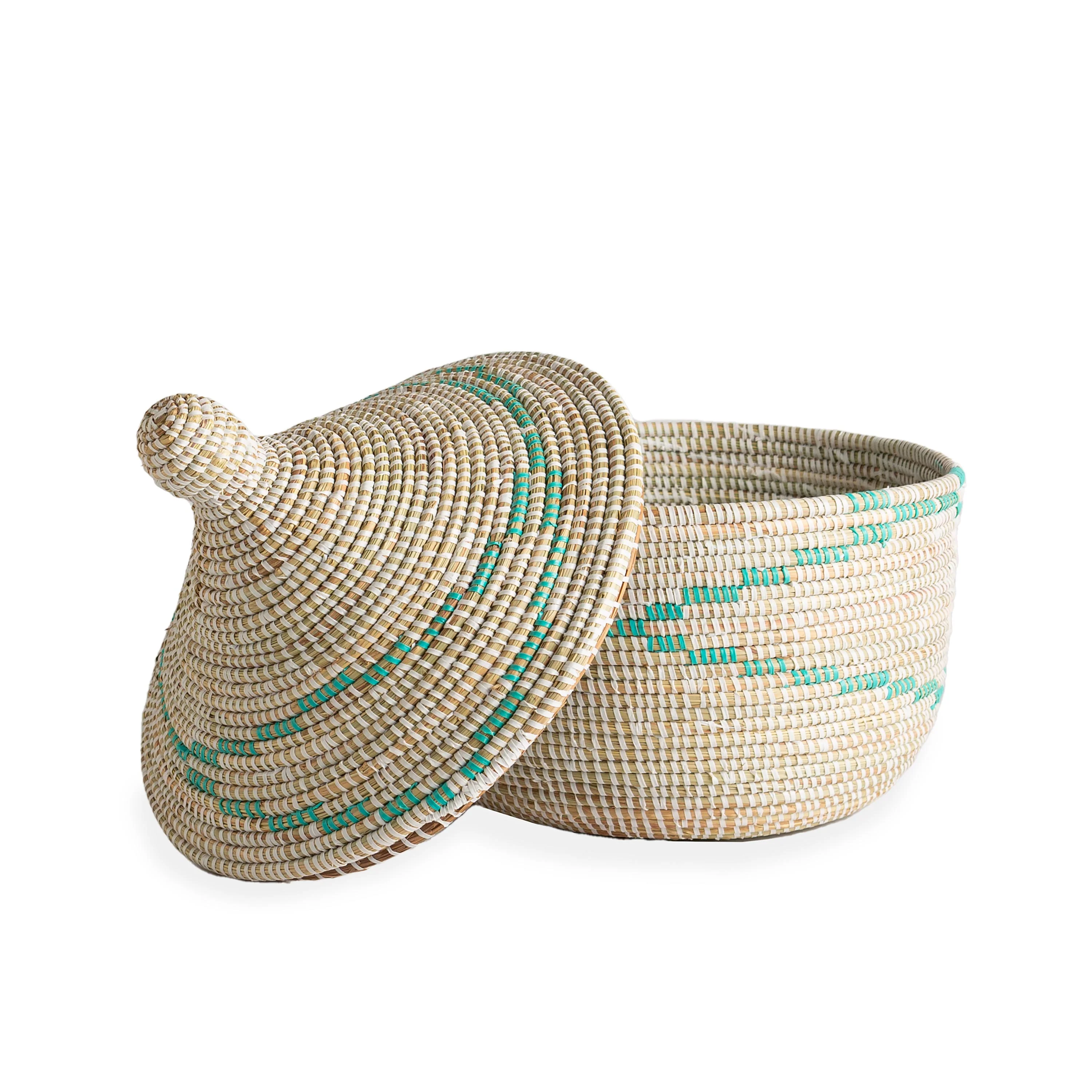 Senegalese Woven Warming Basket - Image 5