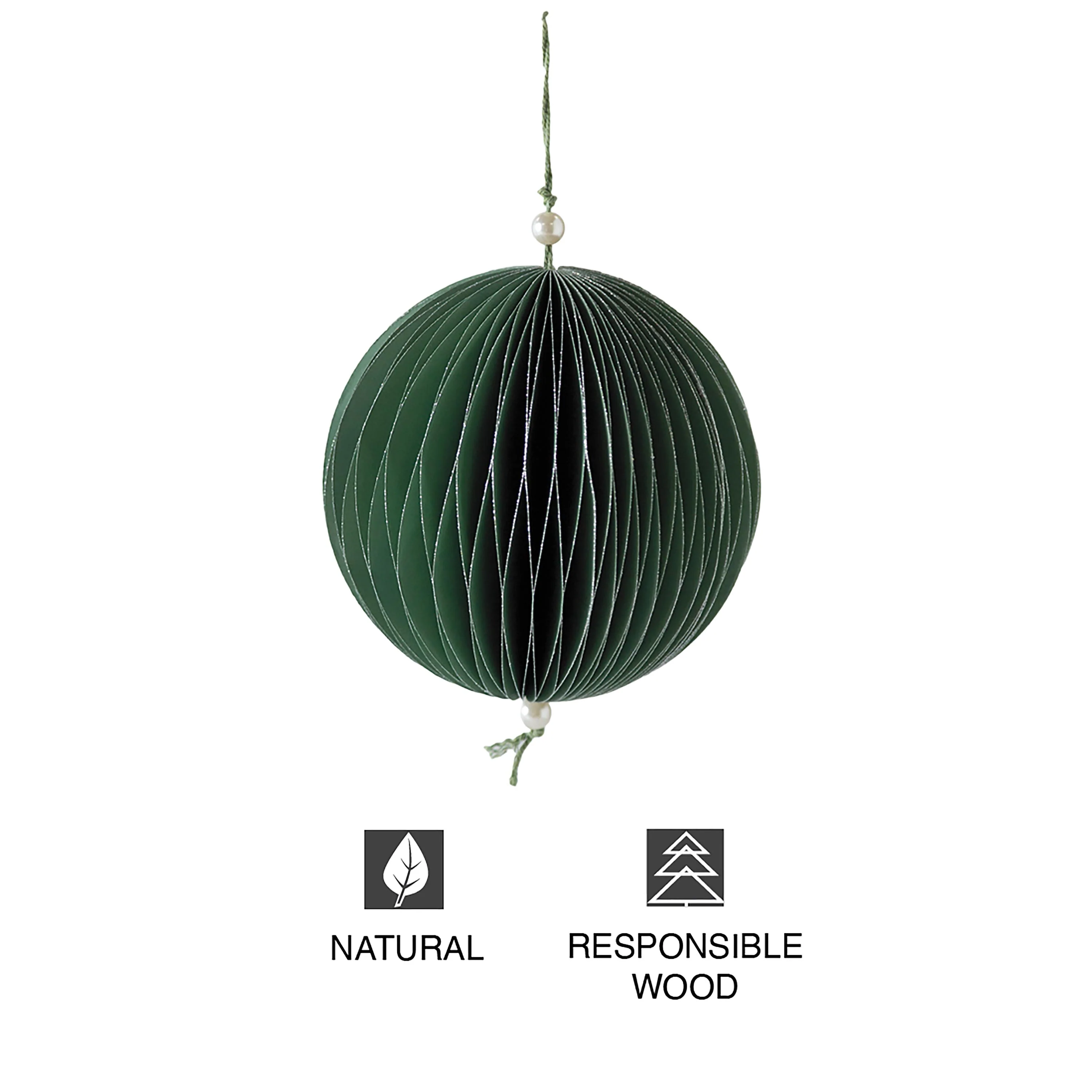 Paper Globe Ornament - Image 5
