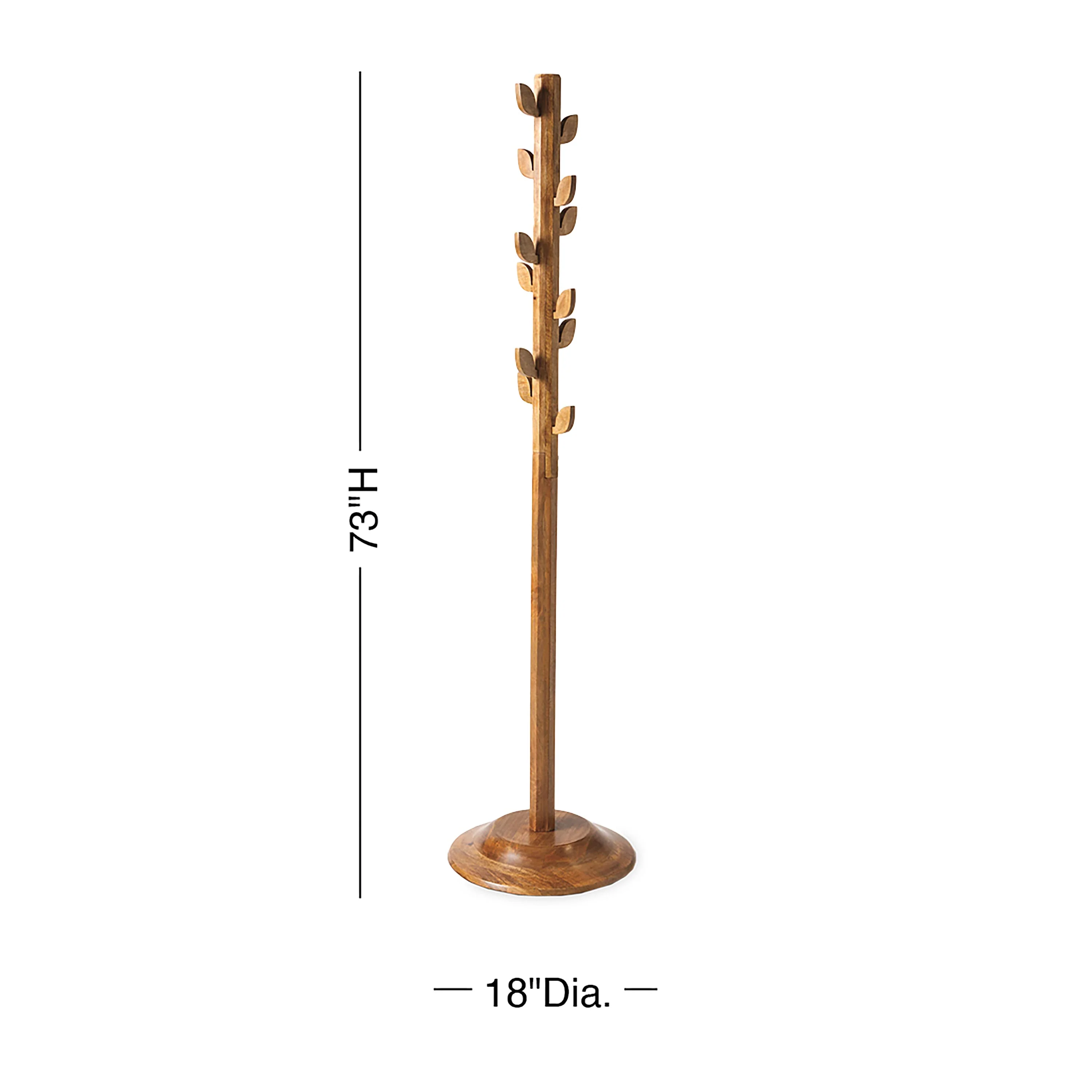 Wood Tree Coat Rack - Image 5