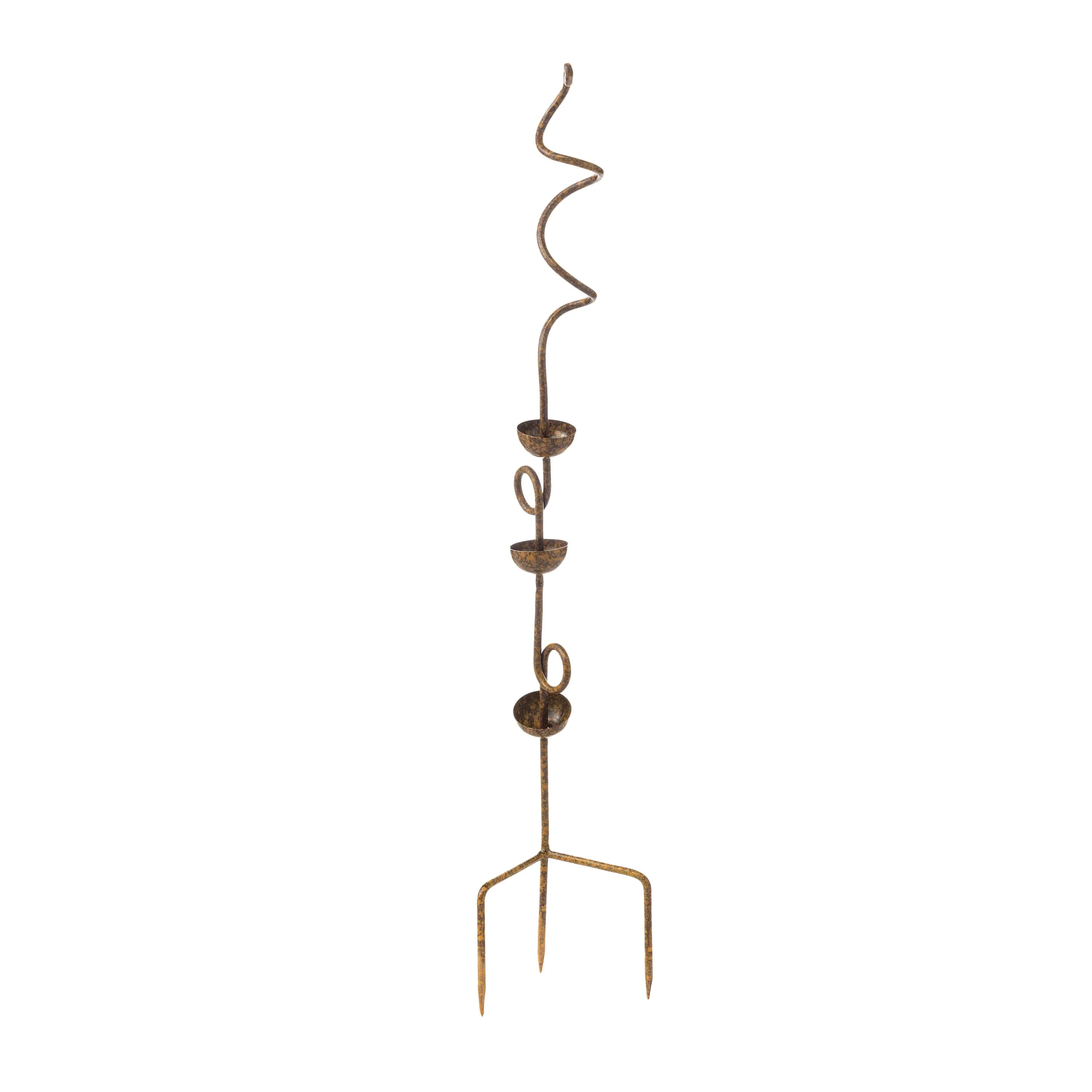 Rustic Abstract Garden Stake - Image 2