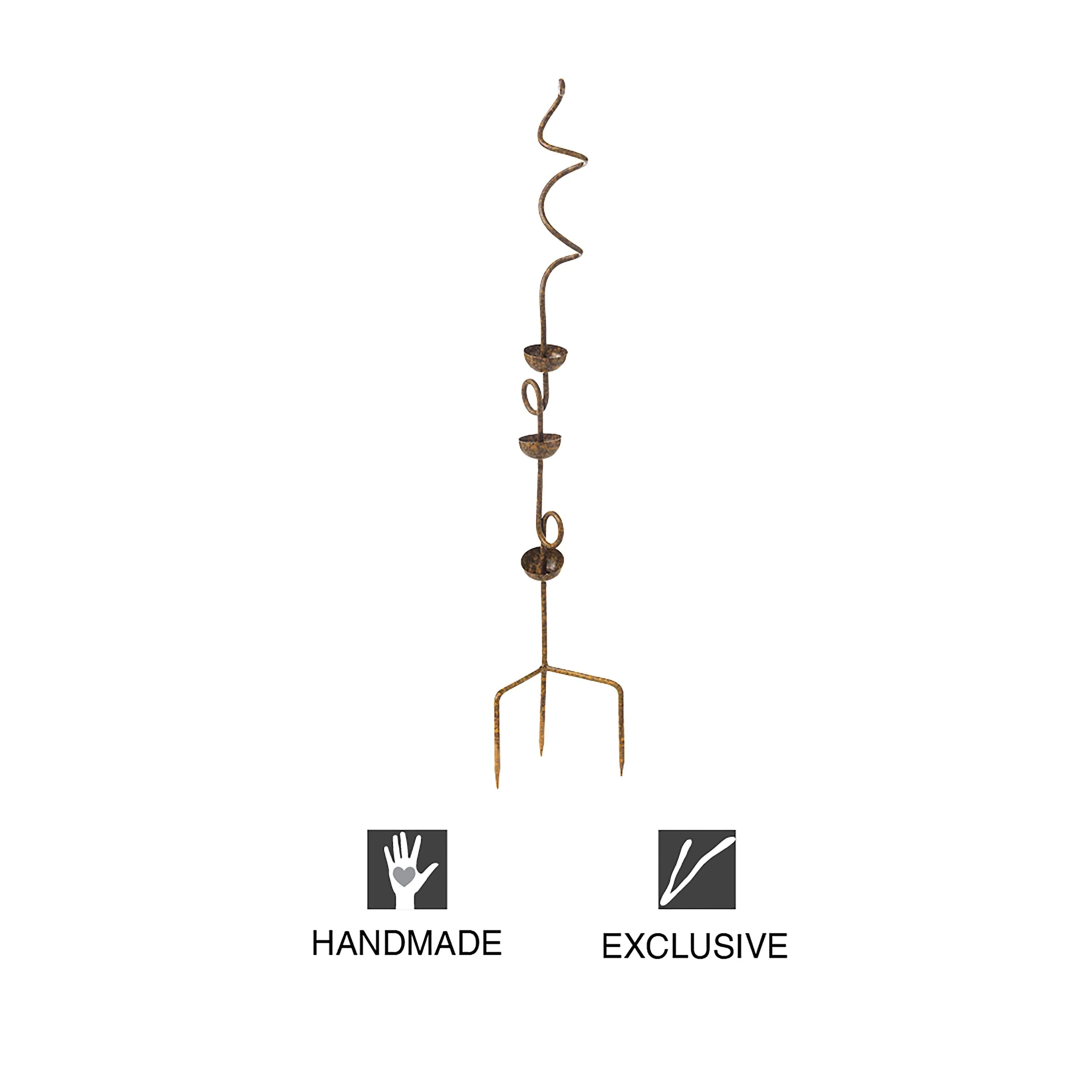 Rustic Abstract Garden Stake - Image 6