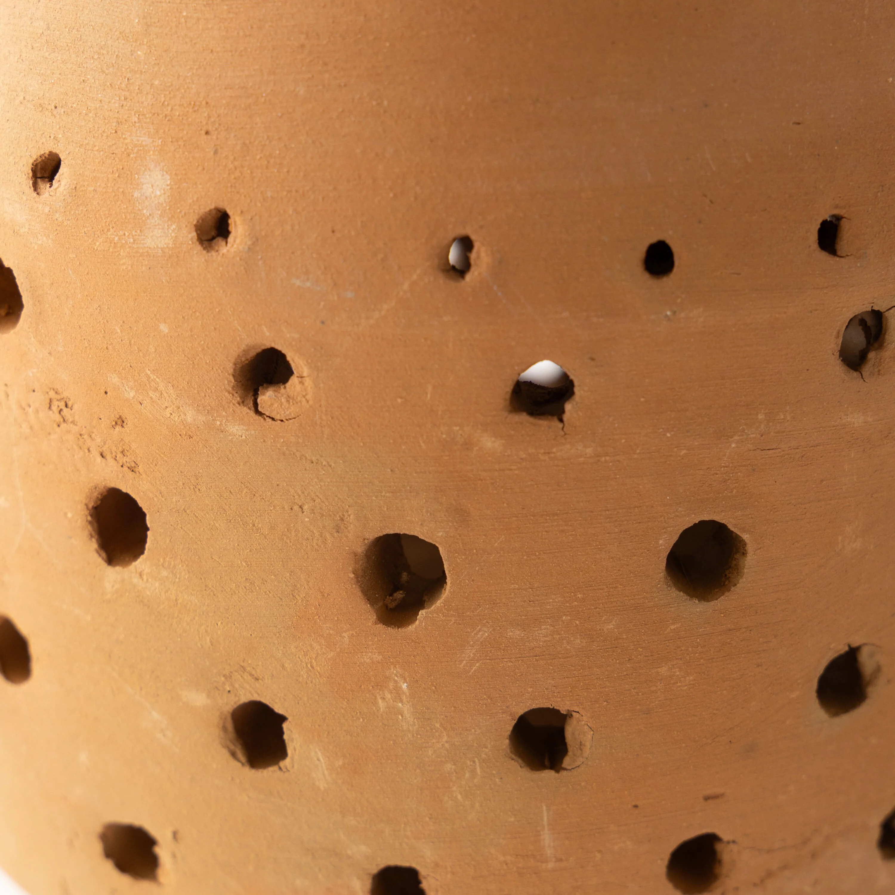 Cut-Out Dots Clay Lantern - Image 5