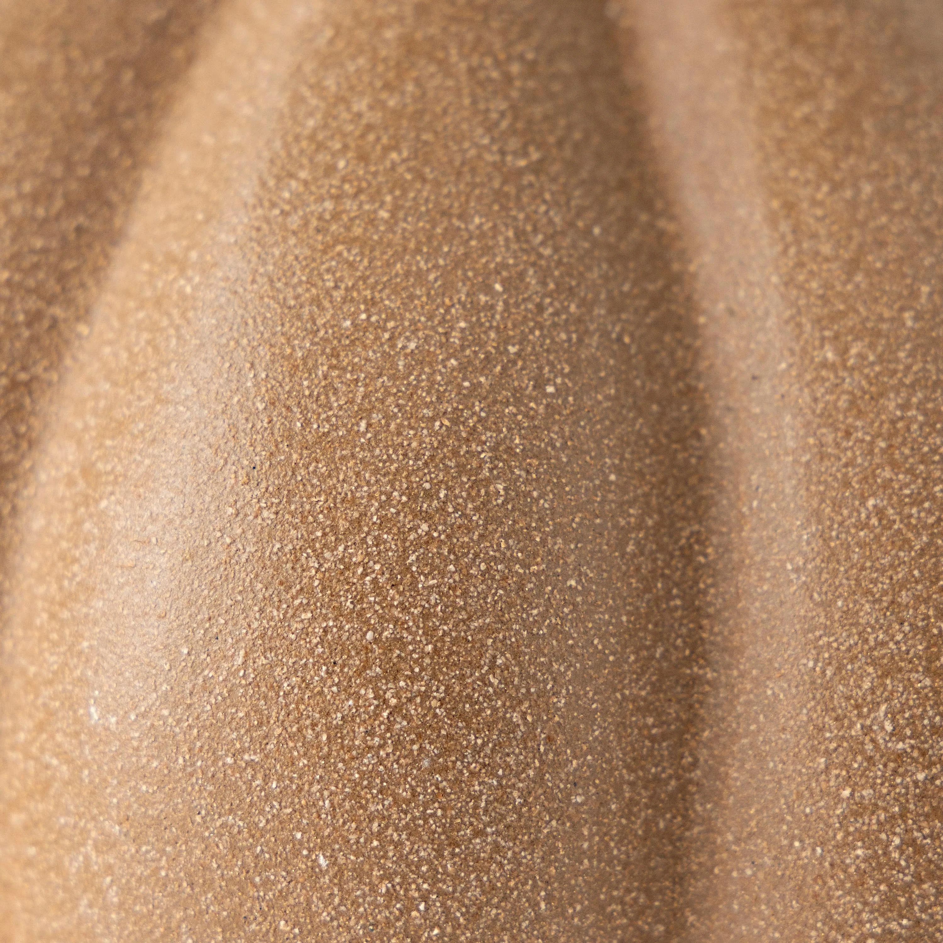 11" Textured Stoneware Vase - Image 7