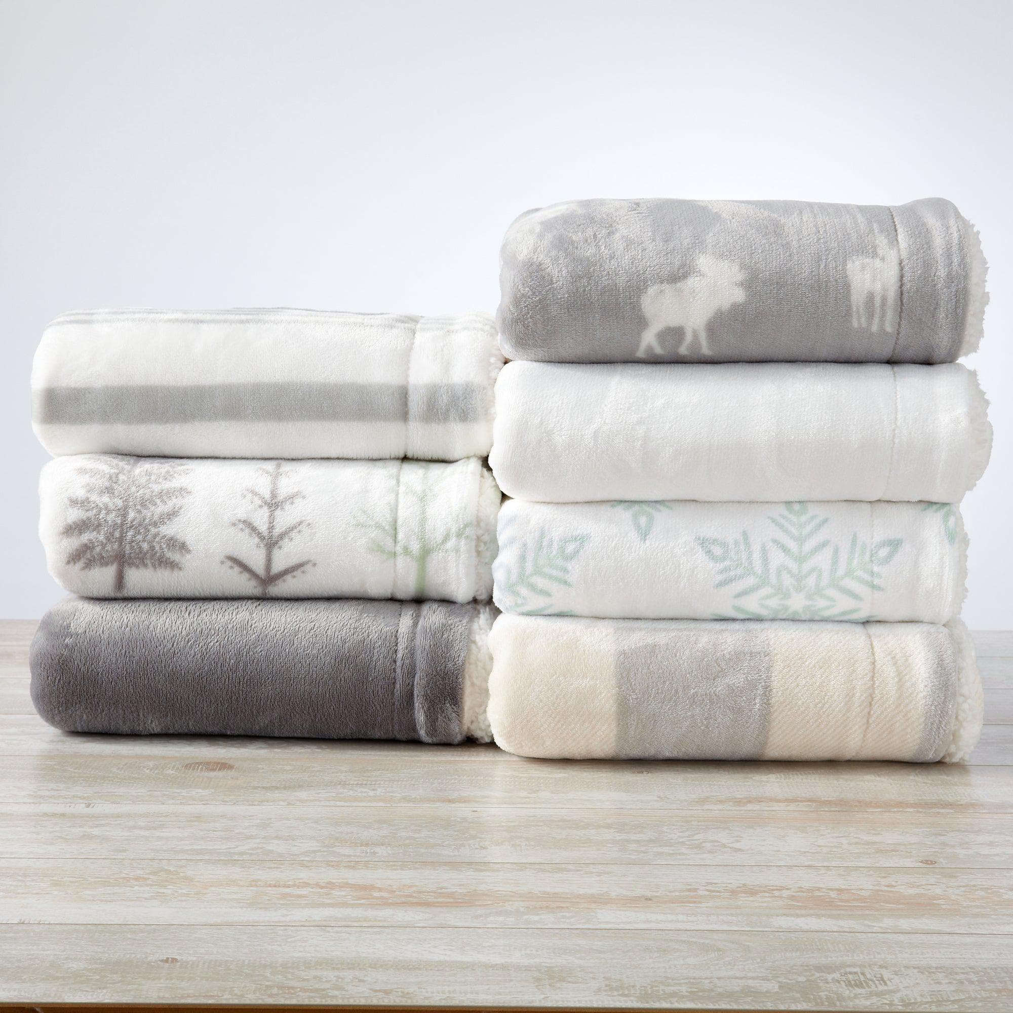 Velvet Plush Sherpa Luxury Bed Blanket - Kinsley Collection - Image 41